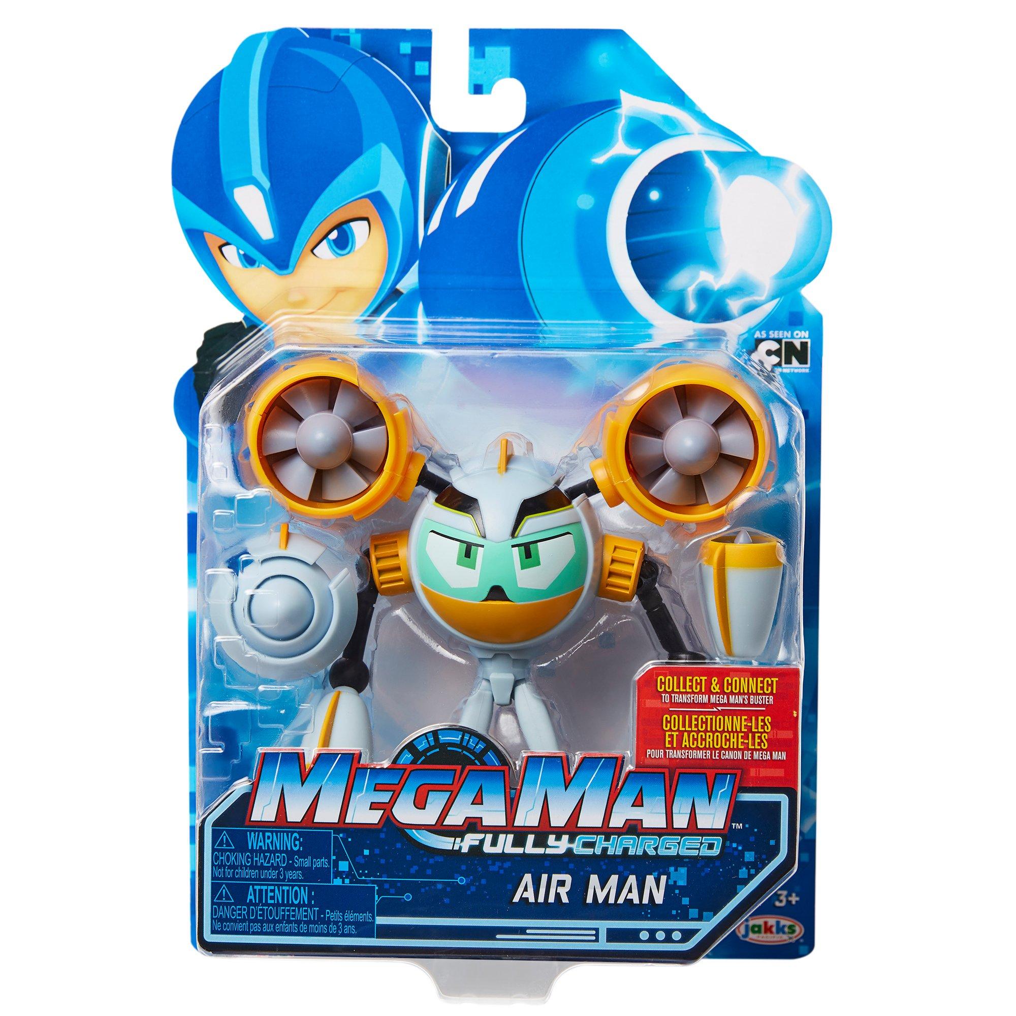 mega man fully charged action figures