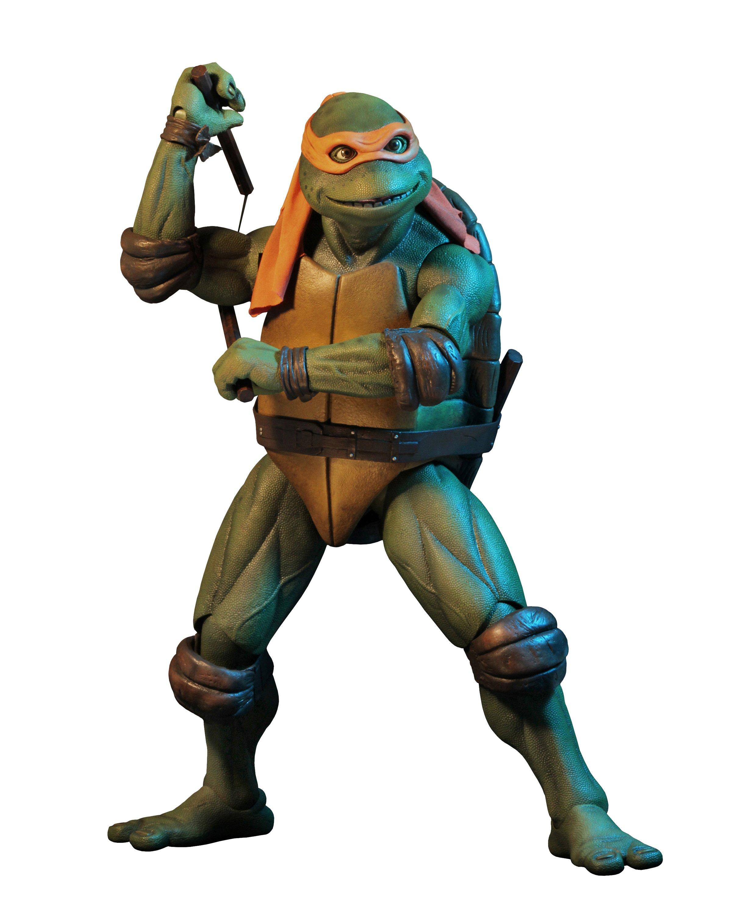 Teenage Mutant Ninja Turtles 1990 Michelangelo Action Figure - NECA Teenage Mutant Ninja Turtles 1990 Michelangelo 16