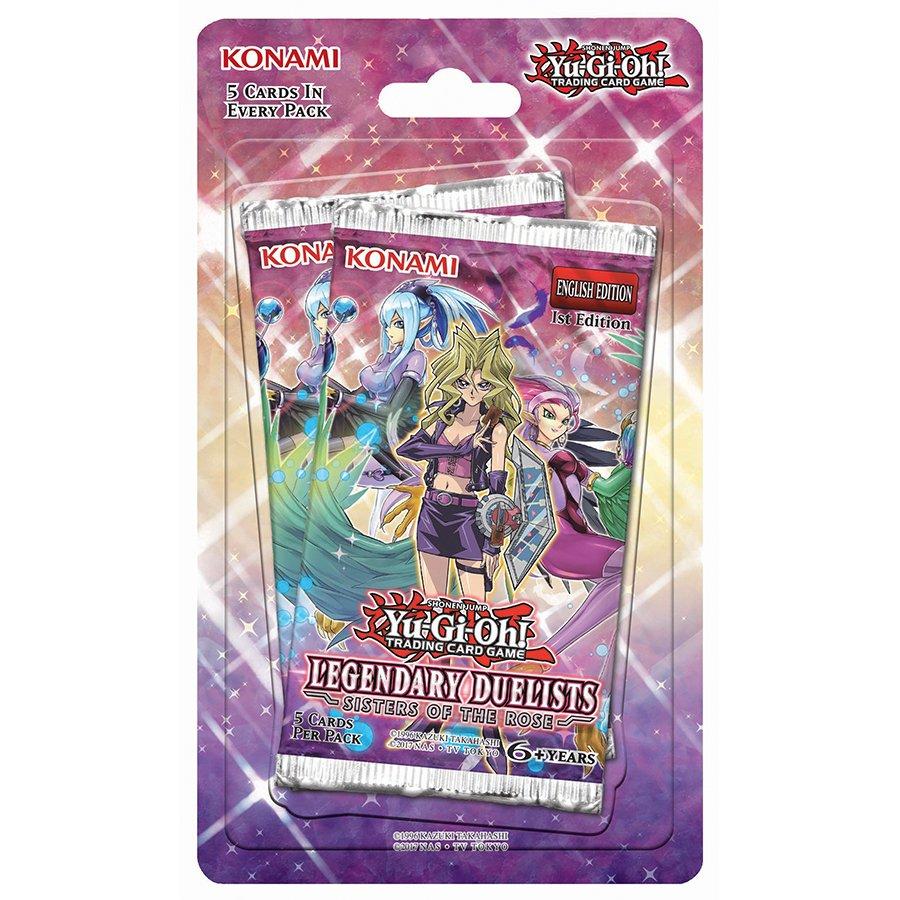 Yu Gi Oh Legendary Duelists Sisters Of The Rose Booster Pack Gamestop