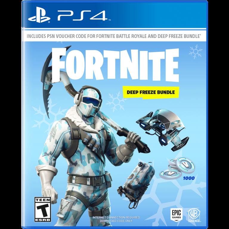 Fortnite Deep Freeze Bundle Playstation 4 Gamestop