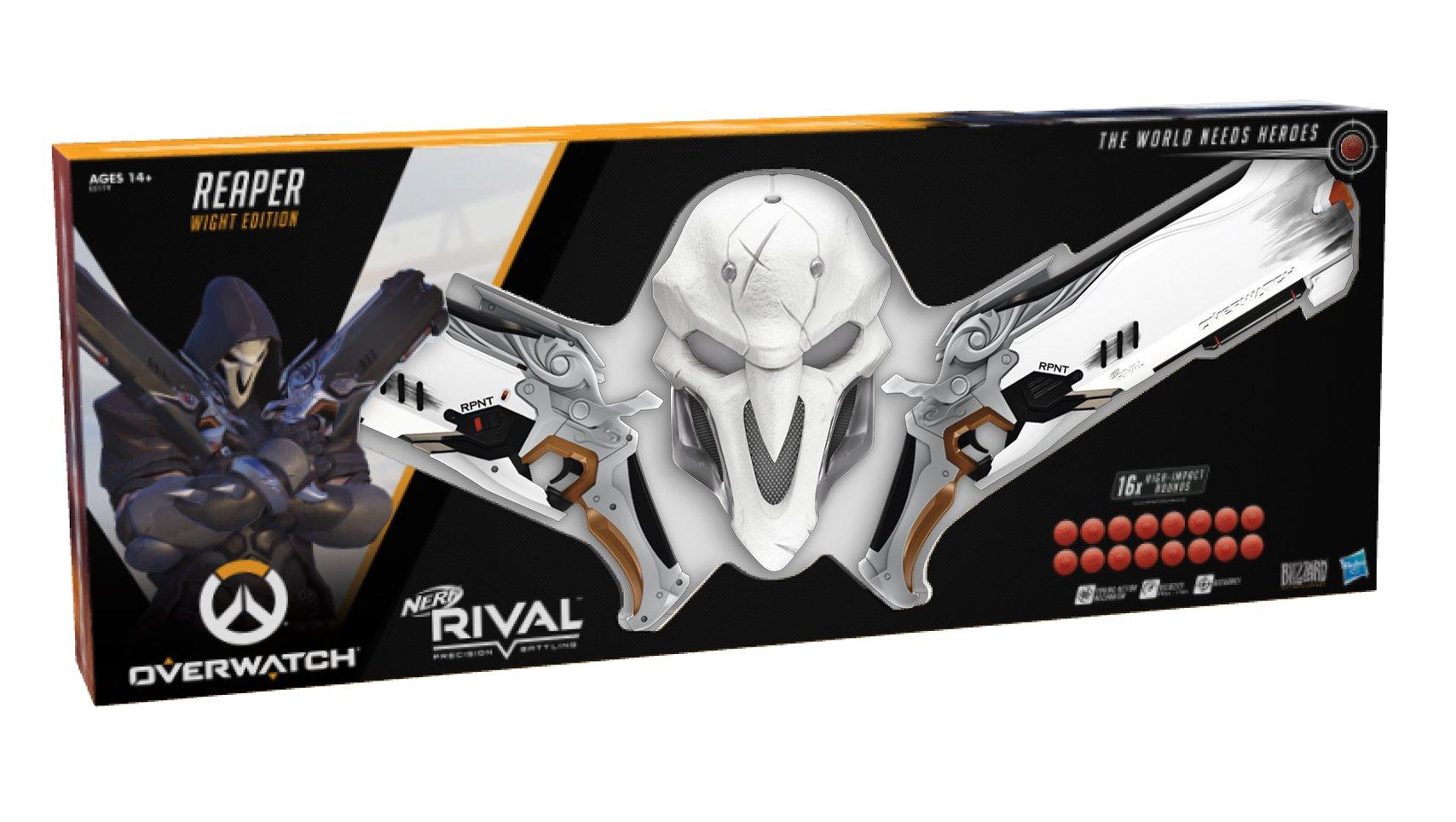 nerf overwatch reaper & 8 overwatch rival rounds