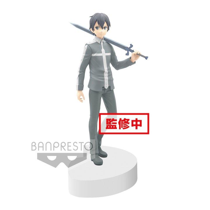 Sword Art Online Alicization Kirito Exq Statue Gamestop