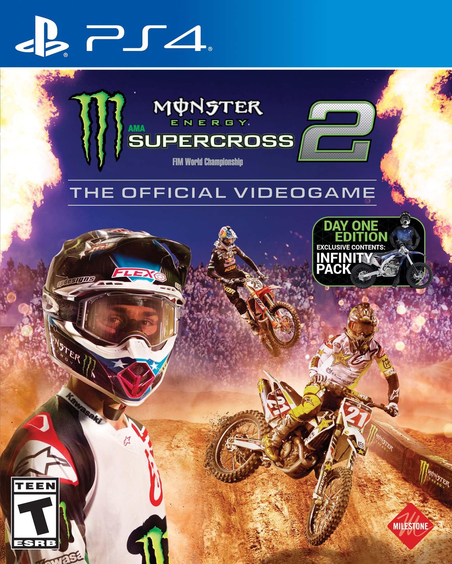 Monster Energy Supercross 2 The Official Videogame PS4 - Fenix GZ - 16 anos  no mercado!