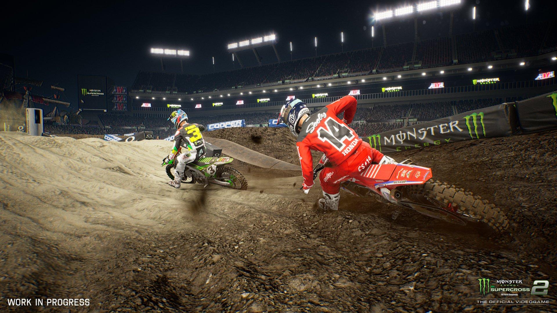 Monster Energy Supercross 2: The Official Videogame - PS4 - Compra jogos  online na