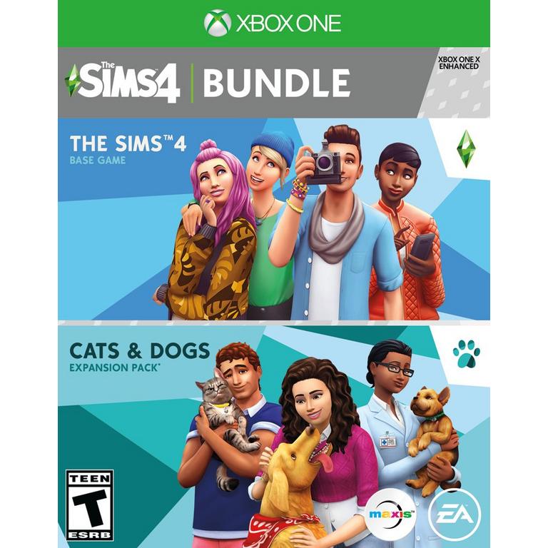 Weg huis zijn niets The Sims 4 With Cats and Dogs Expansion Pack Bundle - Xbox One | Xbox One |  GameStop