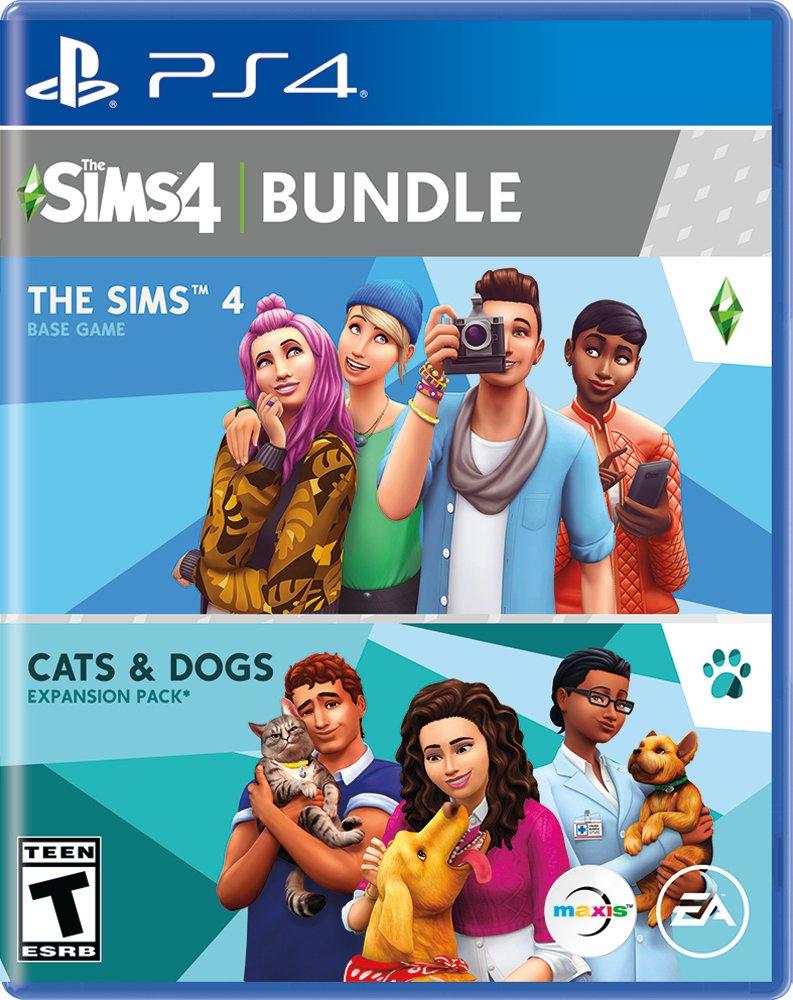 Morgen medarbejder Øst Timor The Sims 4 With Cats and Dogs Expansion Pack Bundle - PlayStation 4 |  PlayStation 4 | GameStop