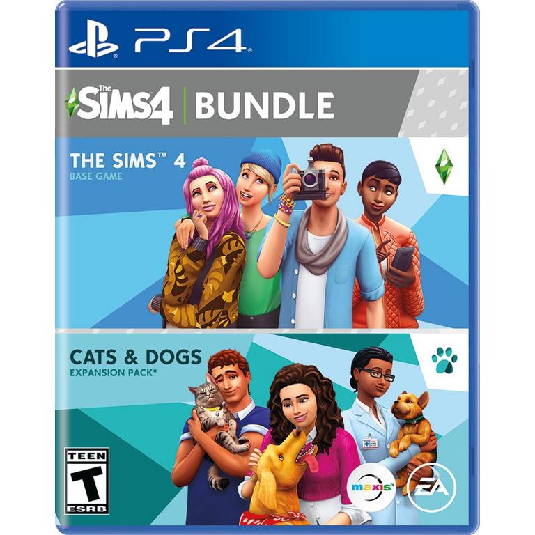 Skriv email Lære udenad Forbløffe The Sims 4 With Cats and Dogs Expansion Pack Bundle - PlayStation 4 |  PlayStation 4 | GameStop