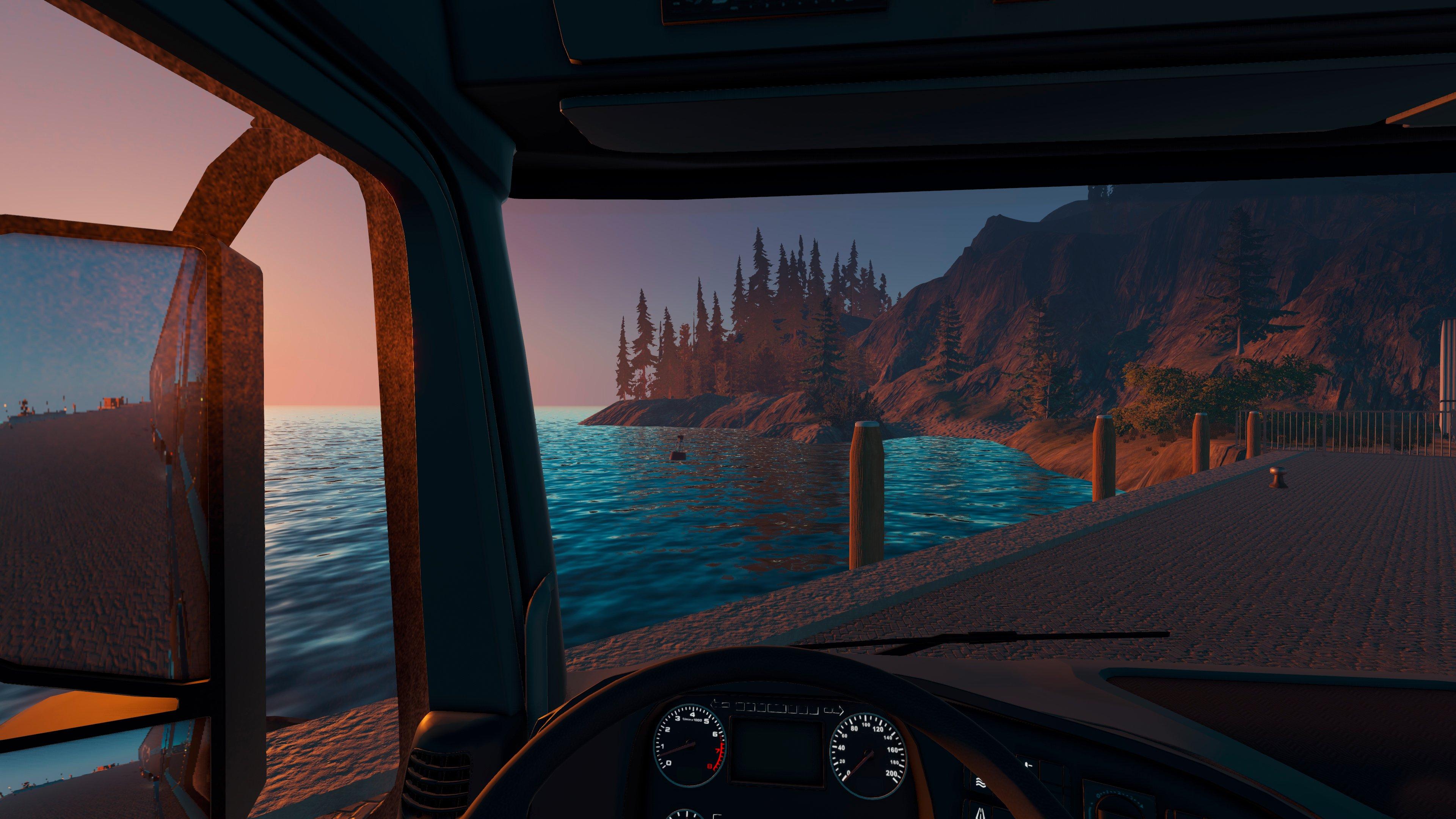 truck driver ps4 купить