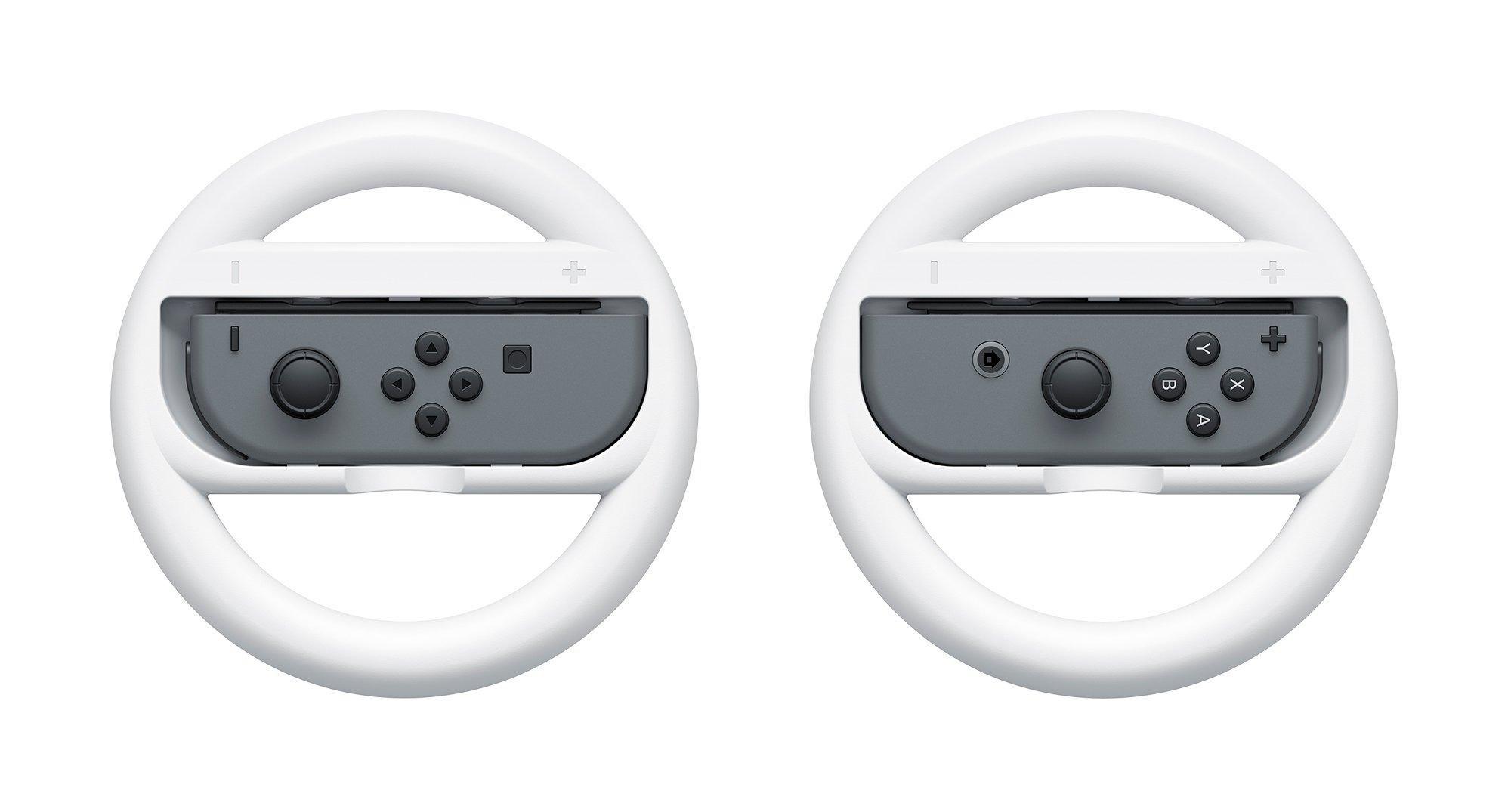 Nintendo Switch JoyCon Wheel (set of 2) White Nintendo Switch