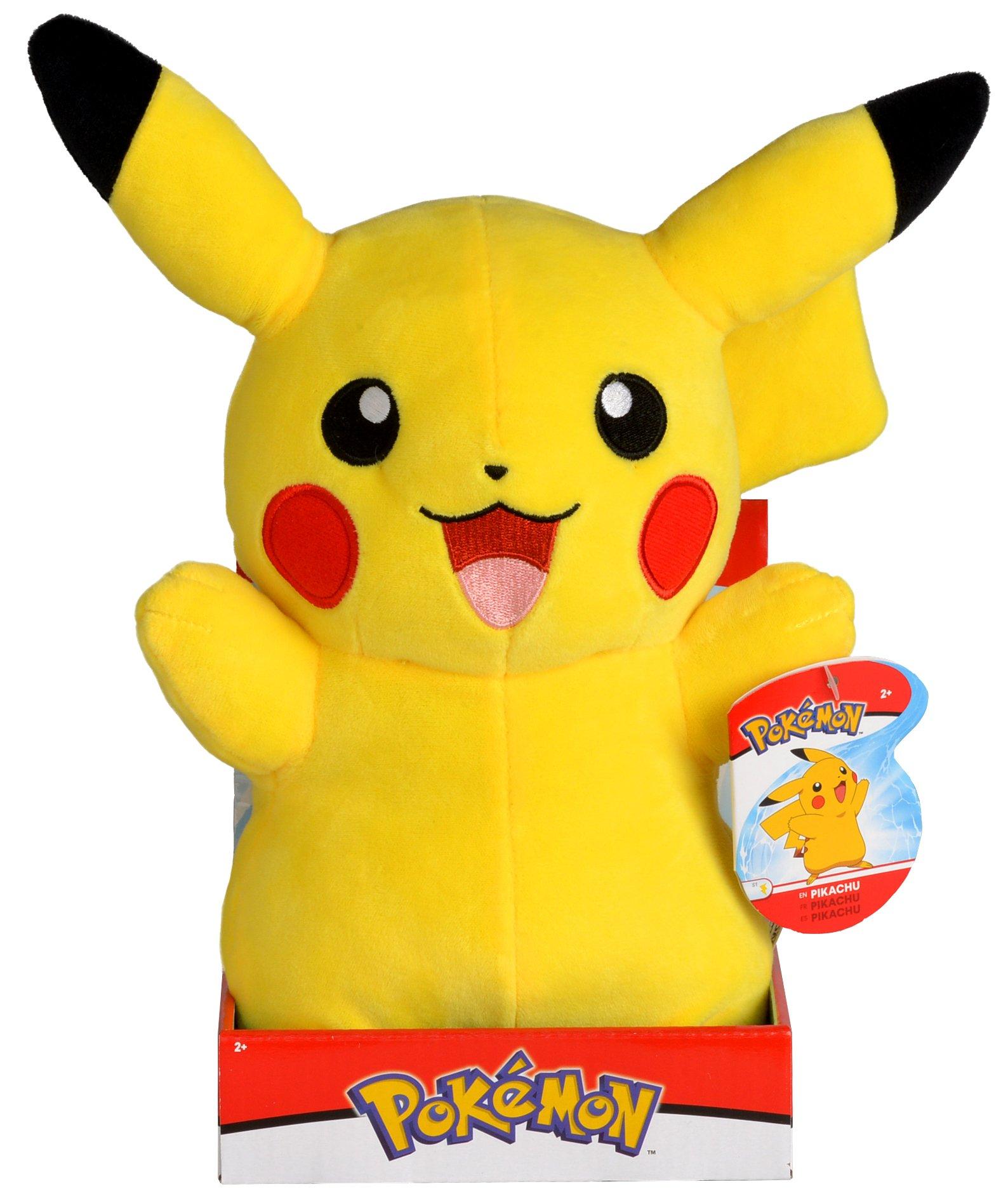 Toys Collectibles And Games Pokemon 12 Inch Pikachu Plush - alolan raichu in a bag pokemon roblox