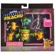 detective pikachu figure set