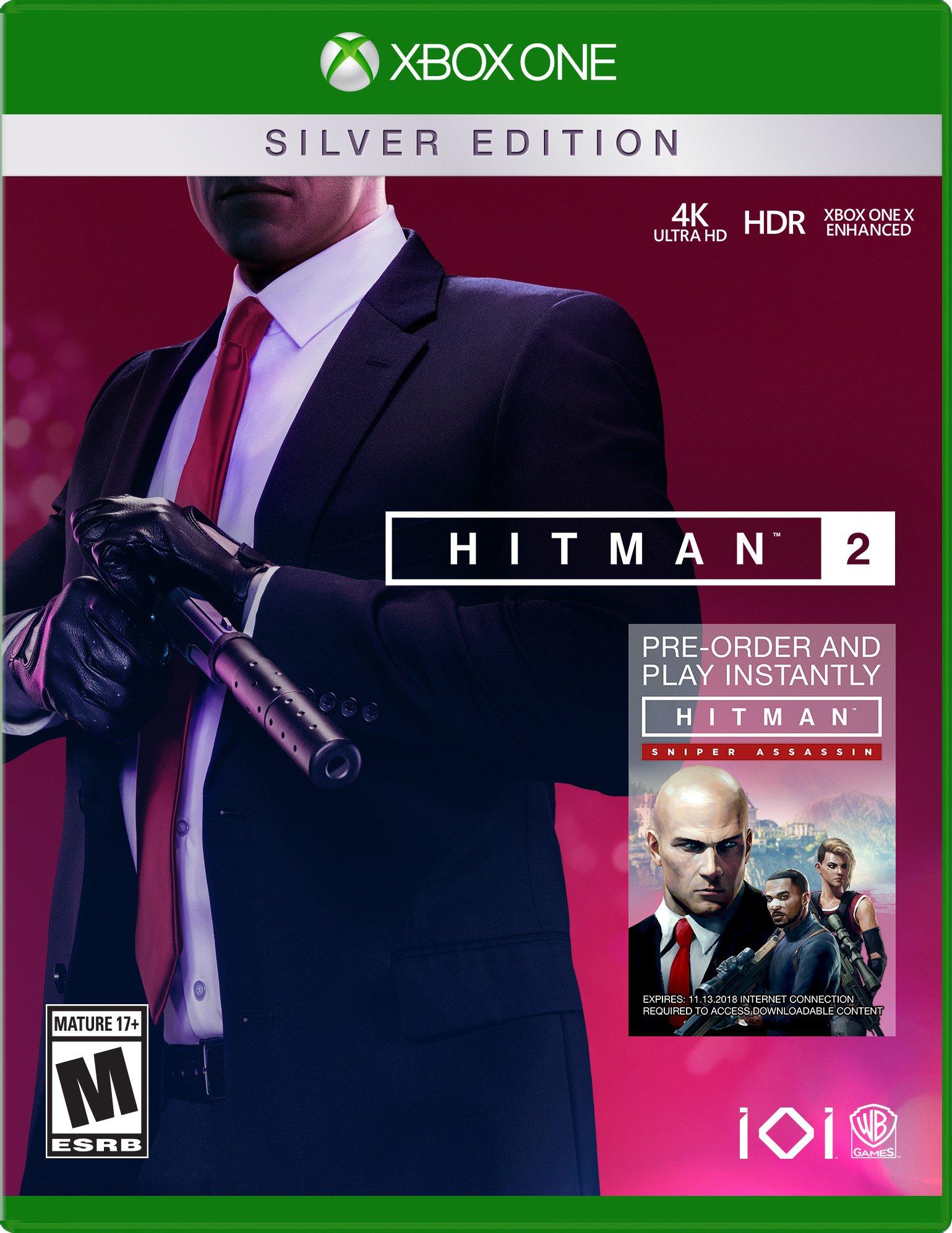 Verheugen schoolbord Zonnig HITMAN 2 Silver Edition - Xbox One | Xbox One | GameStop