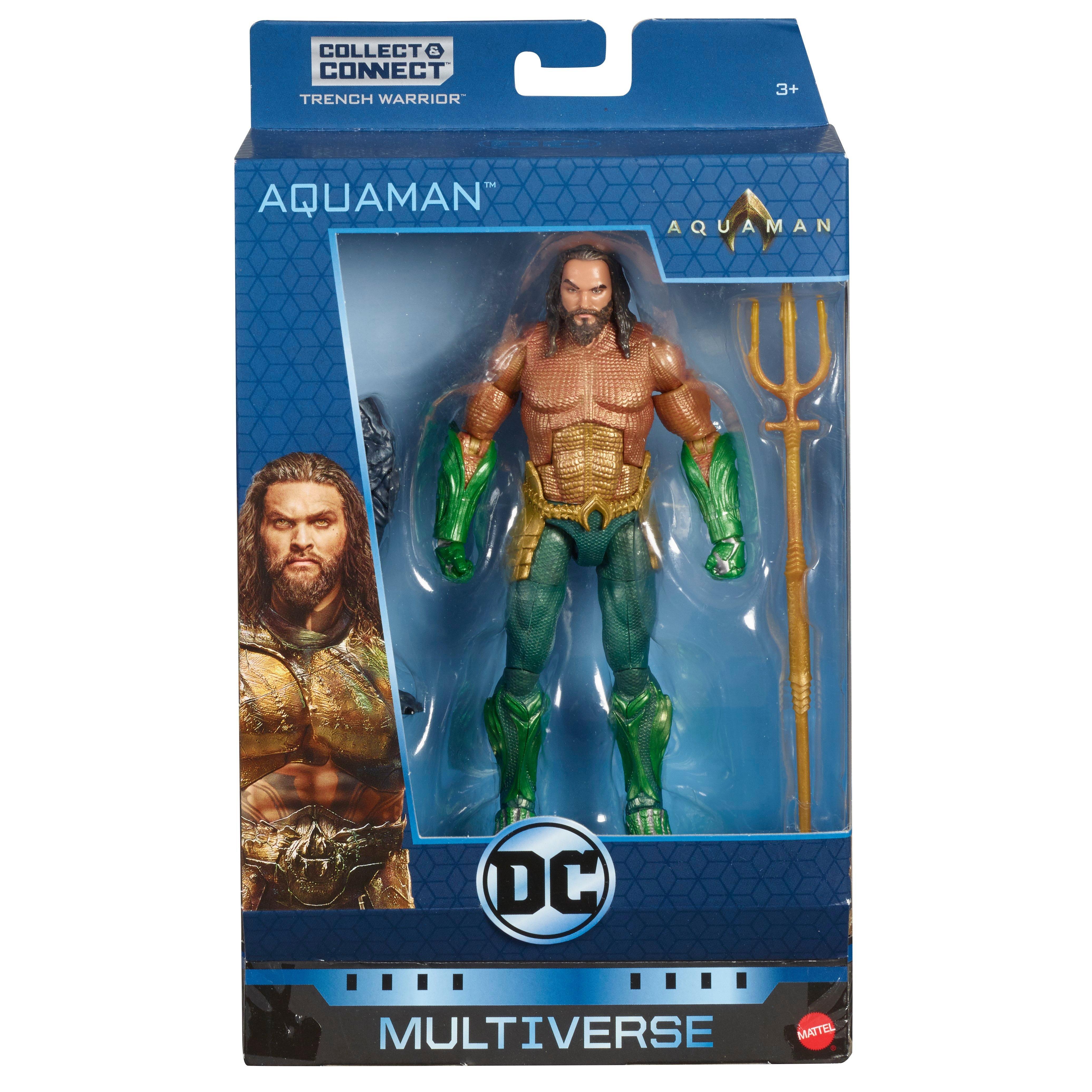 DC Multiverse Trench Warrior Series Kings Armor Aquaman Action Figure ...