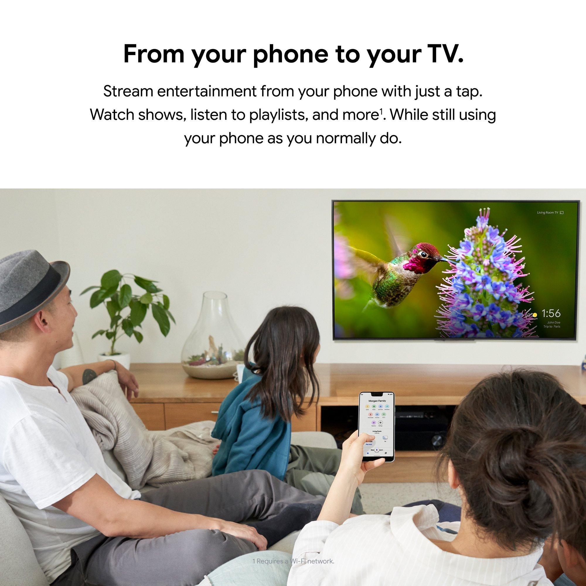 list item 8 of 8 Google Chromecast V3.1 Streaming Media Player 3rd Generation