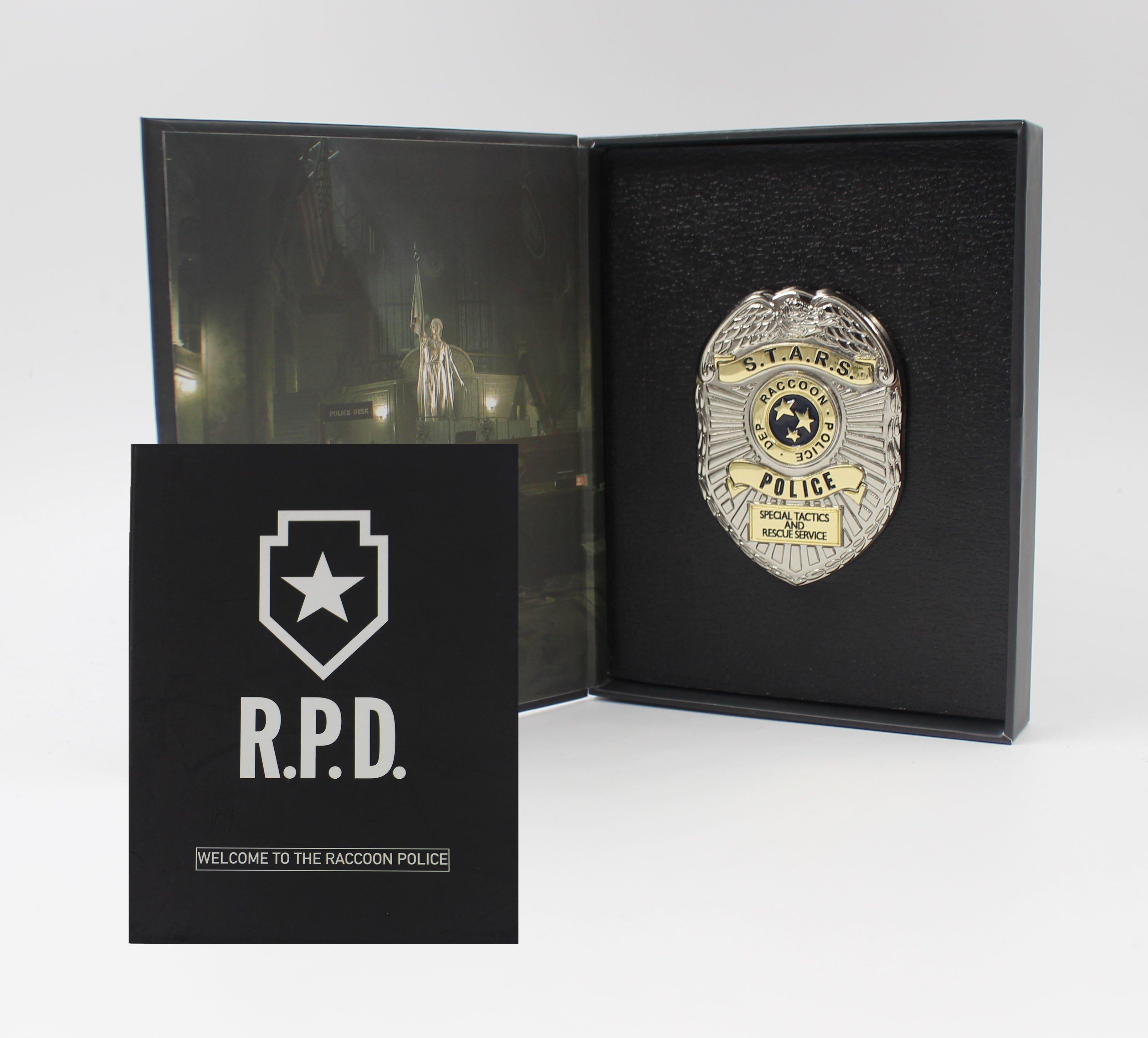 Resident Evil 2 Rpd Badge Shield Pin Gamestop