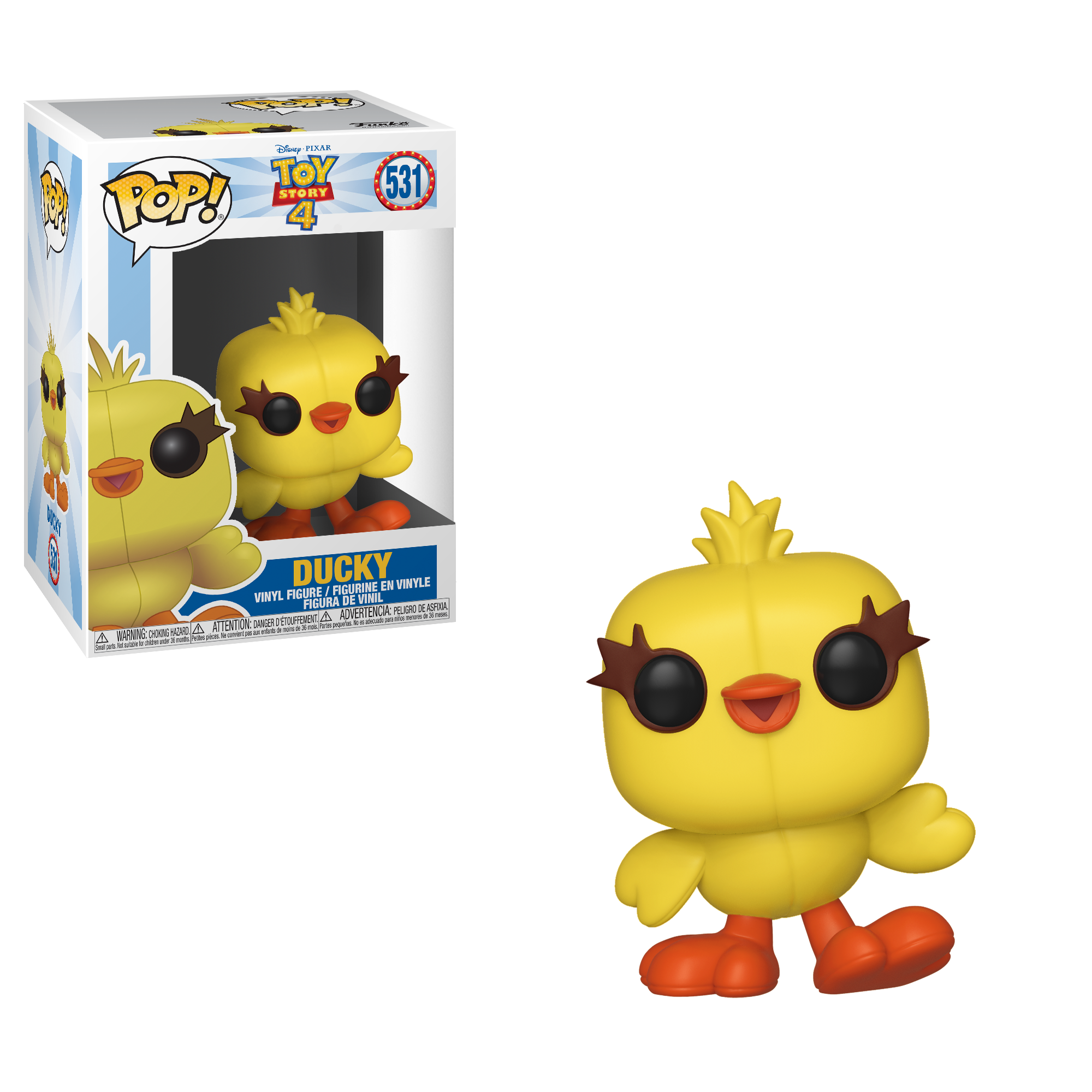 Multicolor Disney: Toy Story 4 Forky Funko Pop