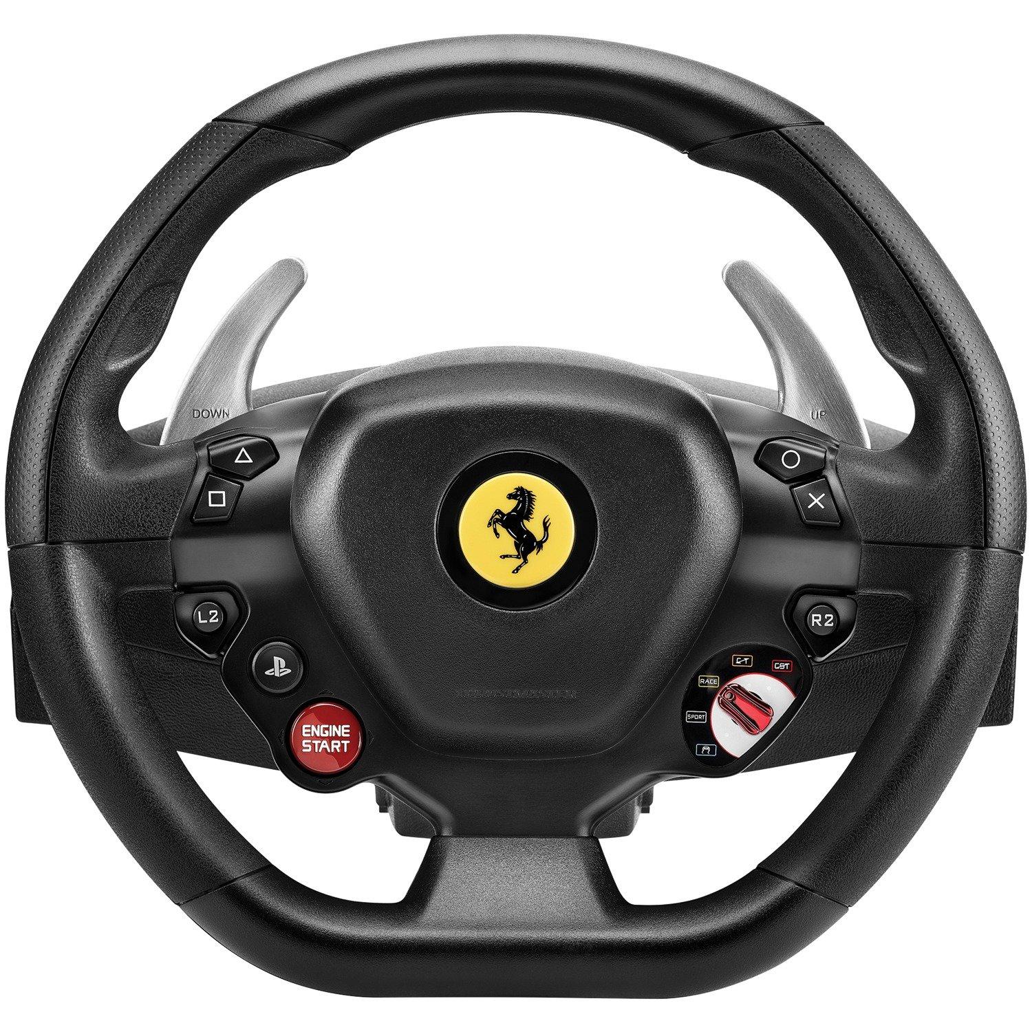list item 9 of 10 Thrustmaster T80 Ferrari 488 GTB Edition Racing Wheel for PlayStation 4