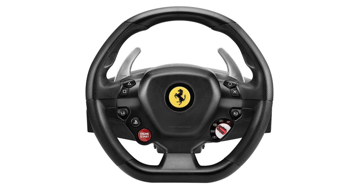 Thrustmaster T80 Ferrari 488 GTB Edition Racing Wheel for PlayStation 4