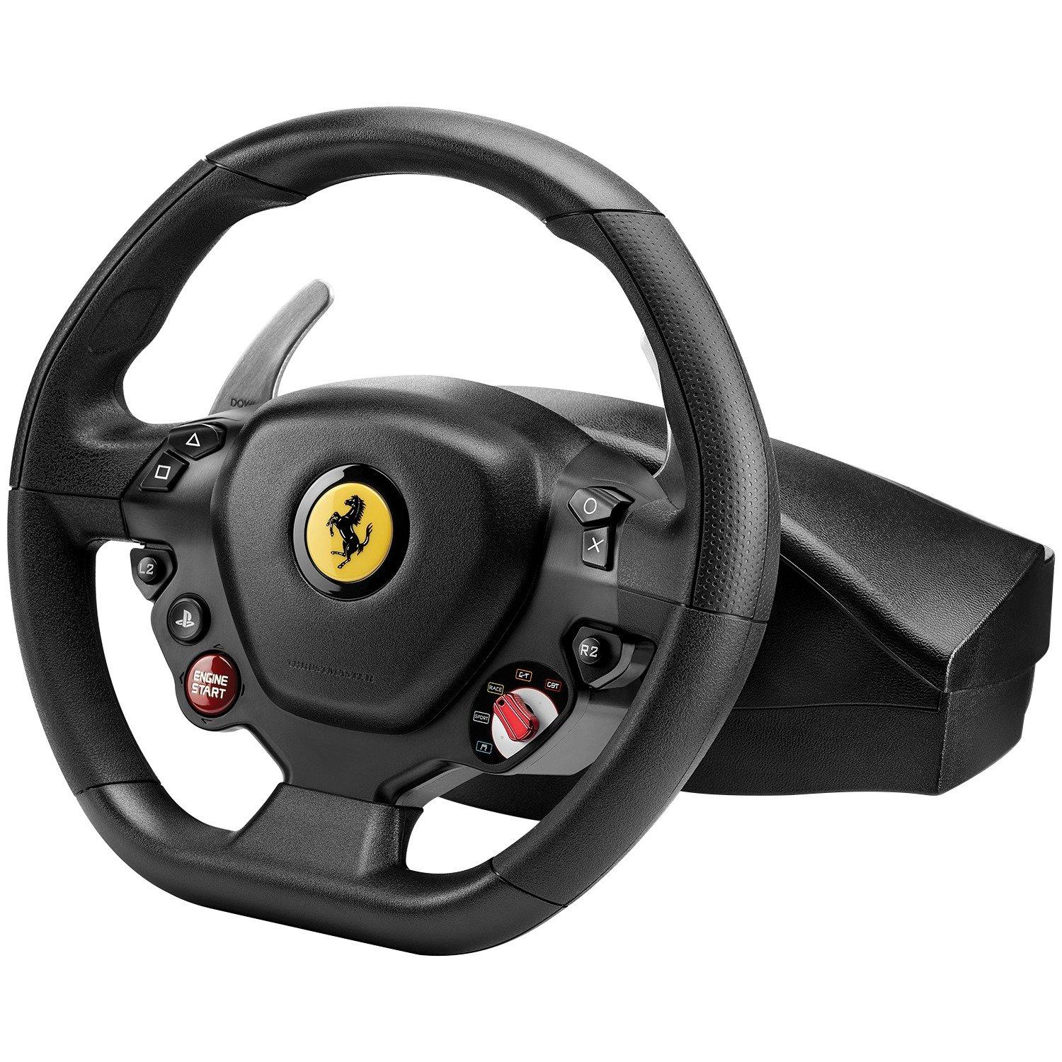 thrustmaster t80 ferrari 488 gtb edition racing wheel ps4