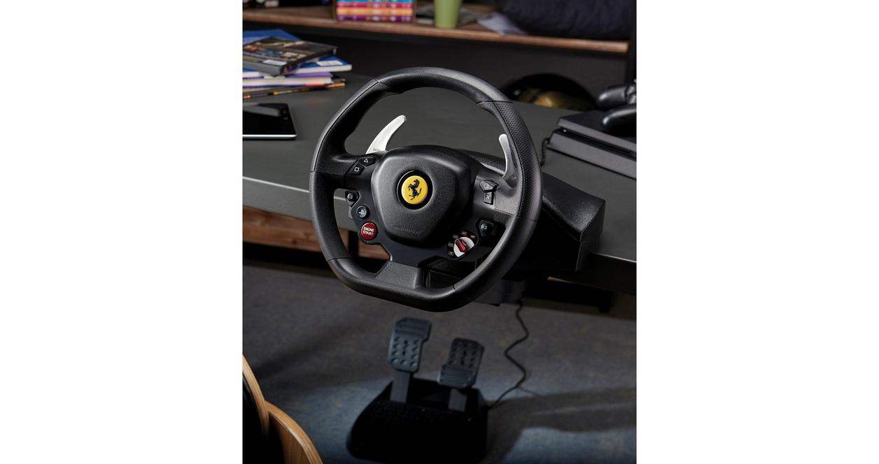 Thrustmaster T80 Ferrari 488 GTB Edition Racing Wheel for PlayStation 4