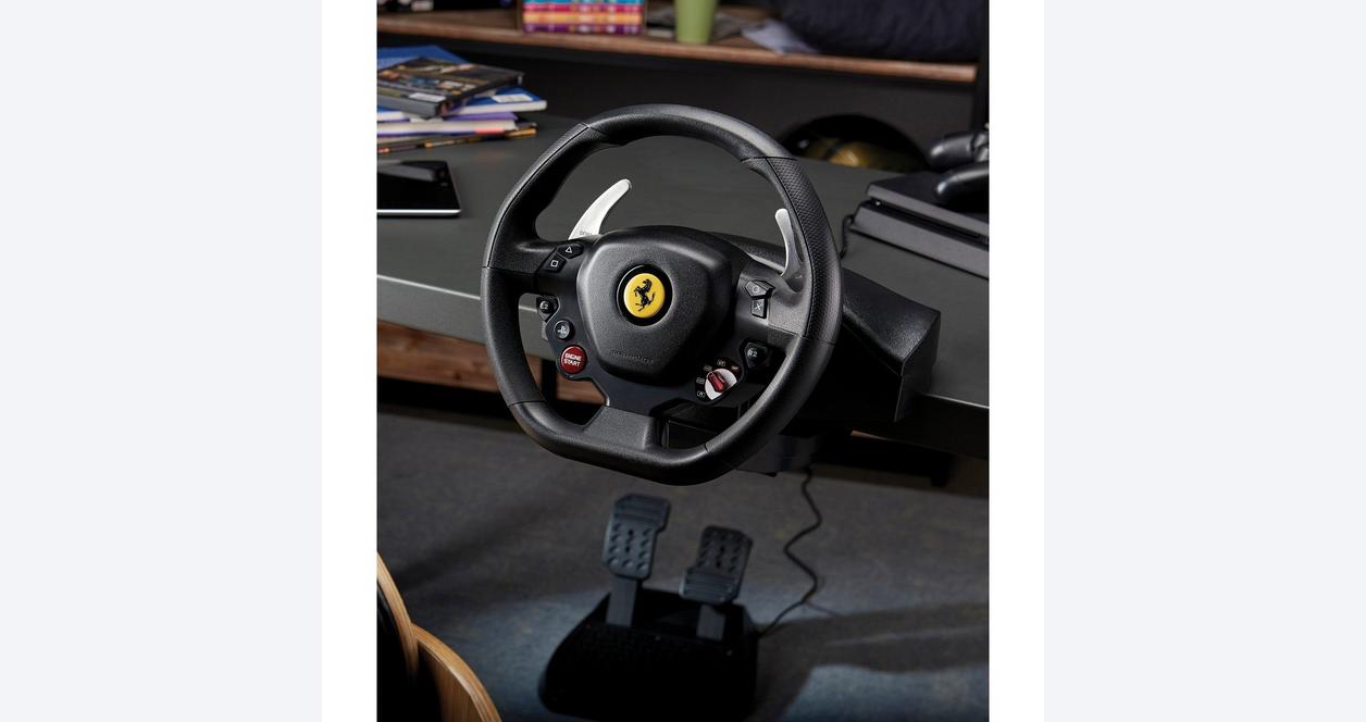 Thrustmaster T80 Ferrari 488 Gtb Edition Racing Wheel Playstation 4 Gamestop