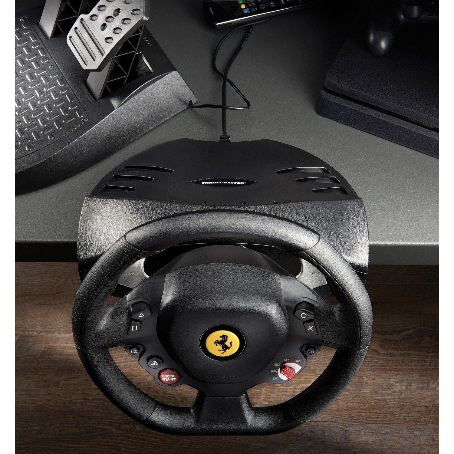 list item 4 of 10 Thrustmaster T80 Ferrari 488 GTB Edition Racing Wheel for PlayStation 4