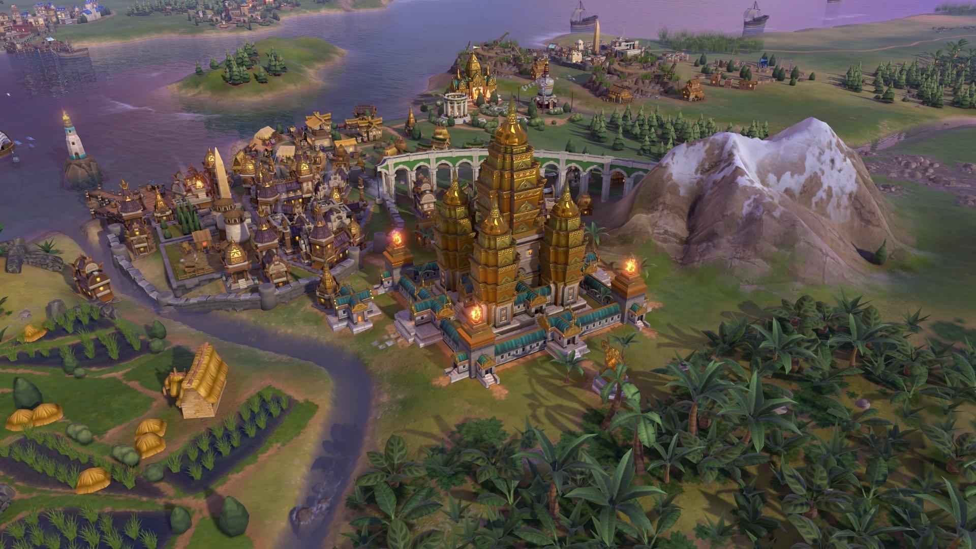 Sid Meier's Civilization VI Khmer and Indonesia Civilization and