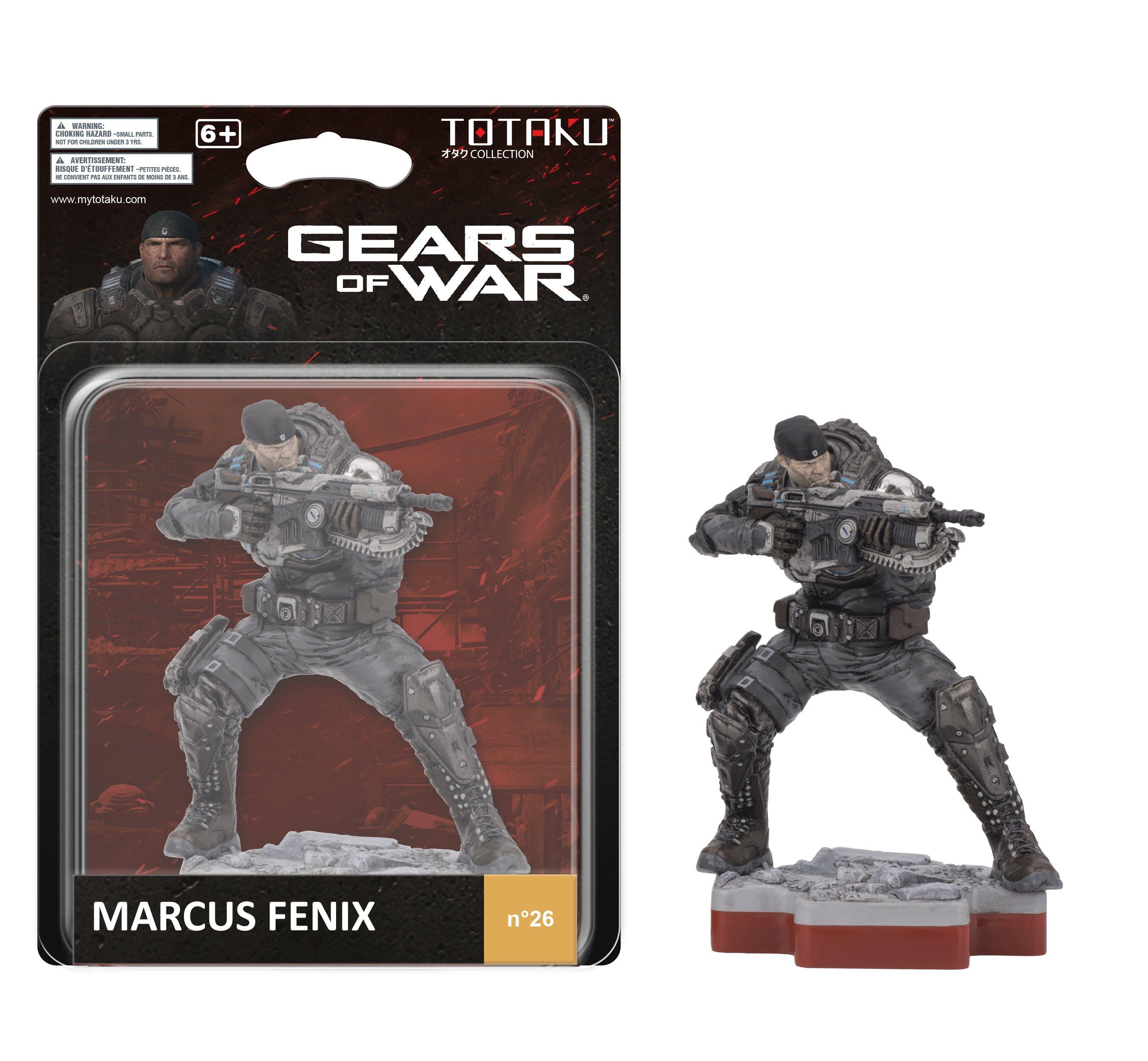 Gears Of War Marcus Fenix Totaku Collection Figure Gamestop
