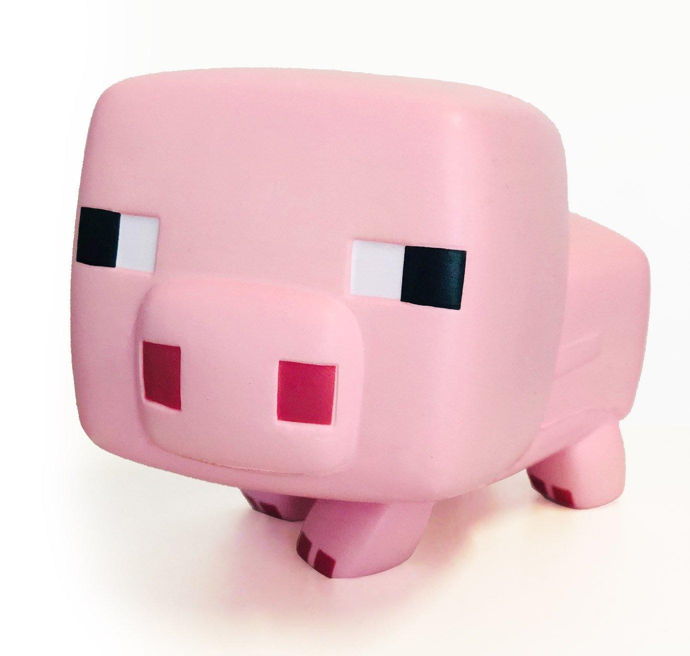 Minecraft Pig Megasquishme Only At Gamestop Gamestop - roblox piggy character piggy toys