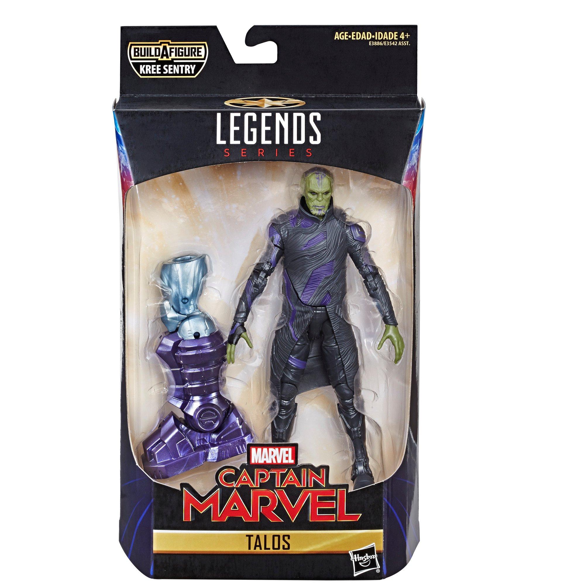 Hasbro Marvel Legends Series Captain Marvel Talos Skrull 6-in Action Figure
