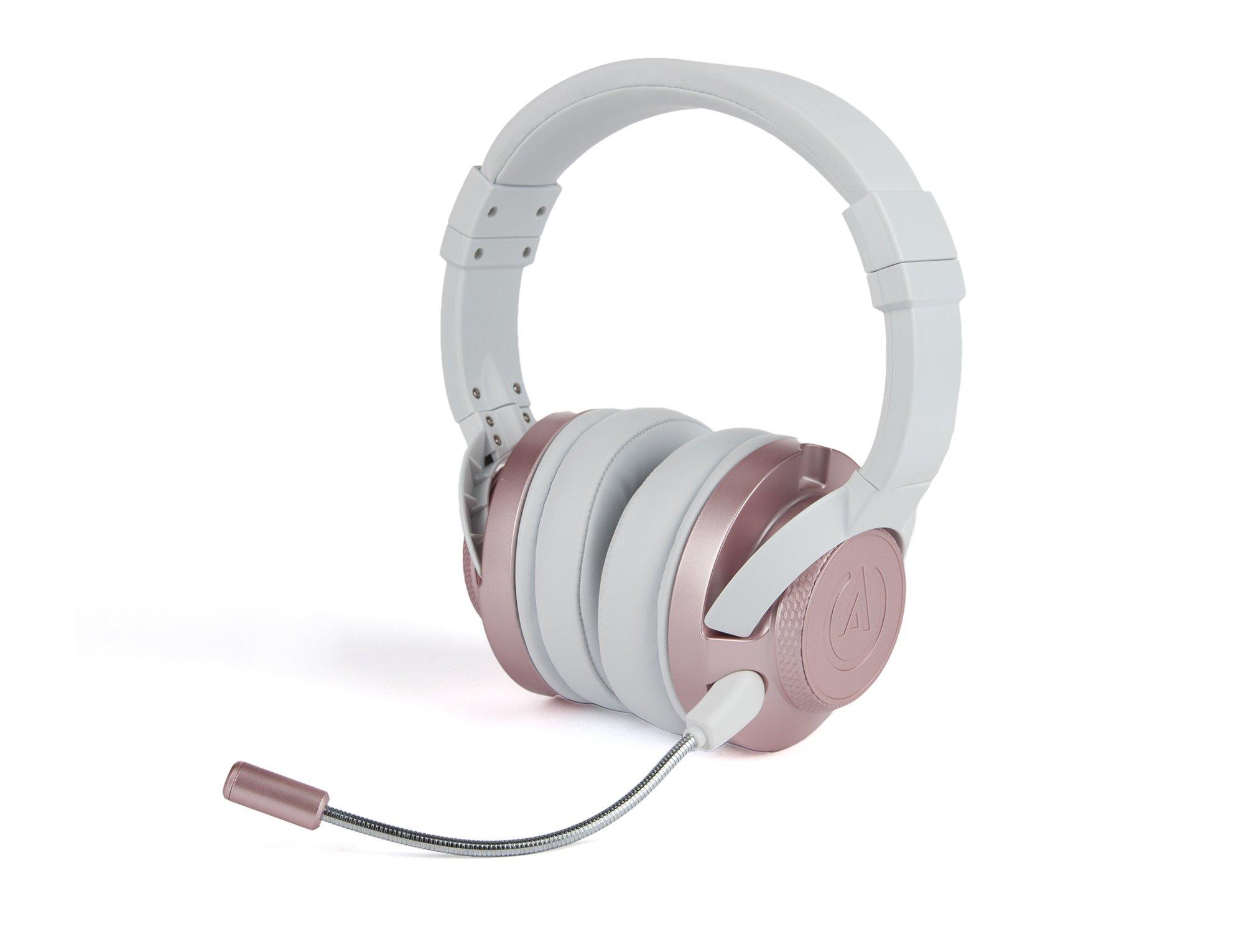 rose gold ps4 headset with mic