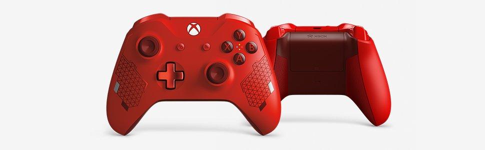 Humiliate Perforation Nest Microsoft Xbox One Wireless Controller Sport Red Special Edition