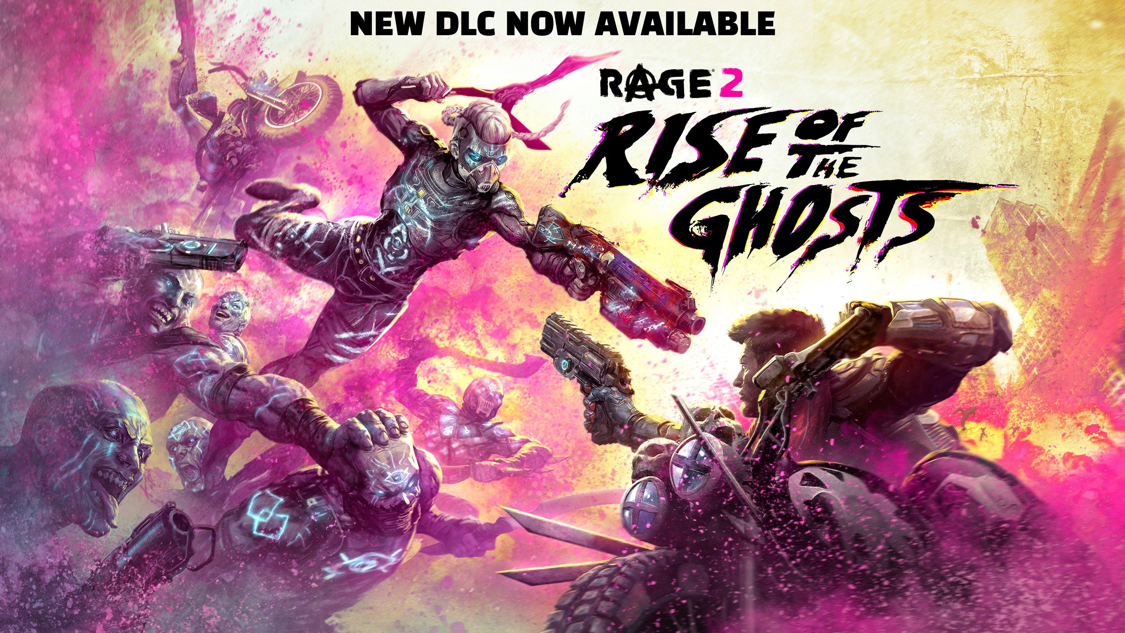 Rage 2. Rage обложка. Rage 2 Rise of the Ghosts. Rage 2 DLC.