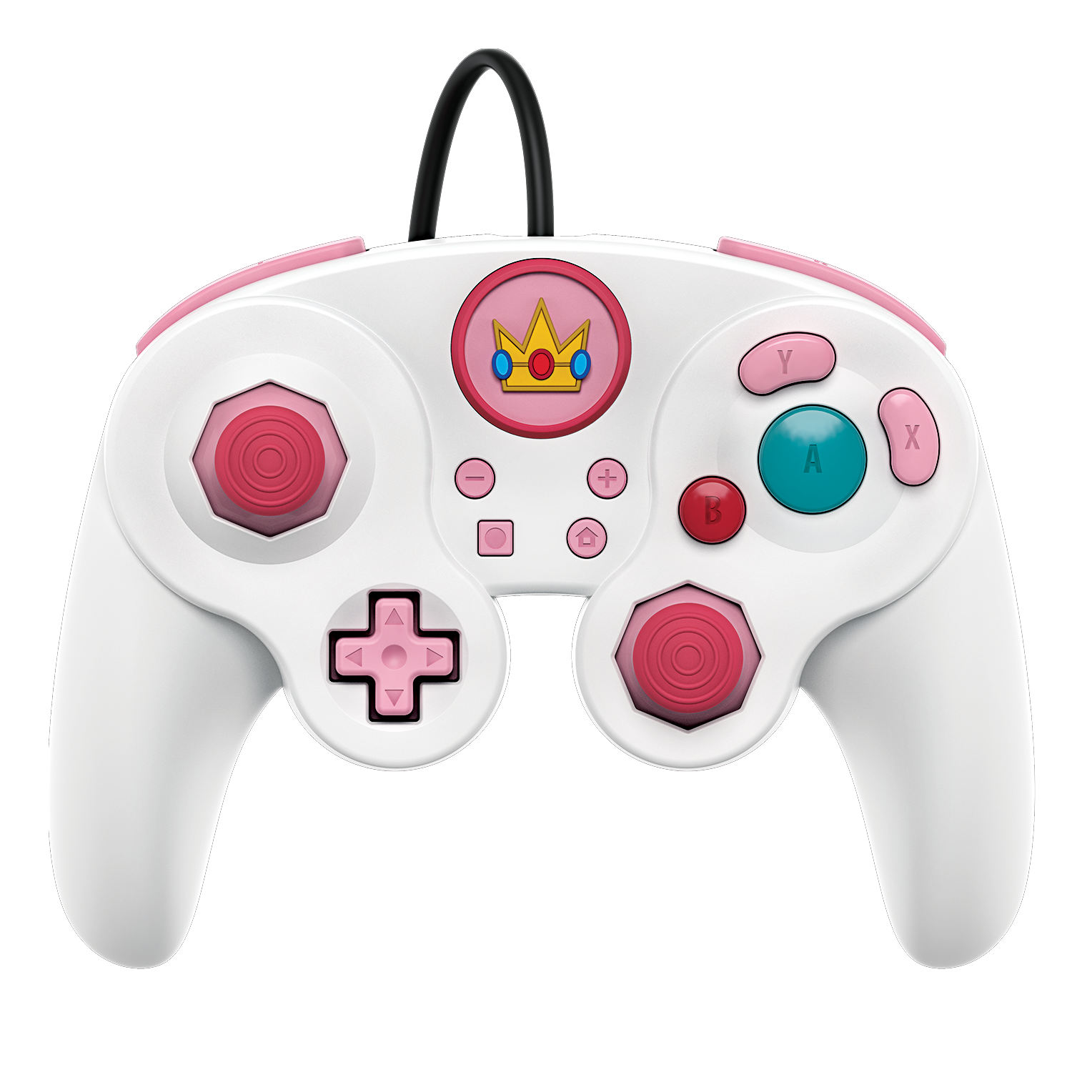 Nintendo Switch Princess Peach Edition Wired Fight Pad Pro Controller