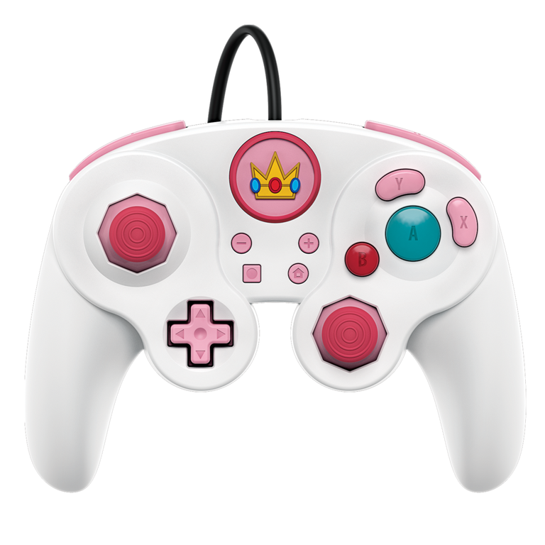 Nintendo Switch - ***わきちゃん*** PDP Wired Fight Pad Pro Controller for Nintendo Switch Peach