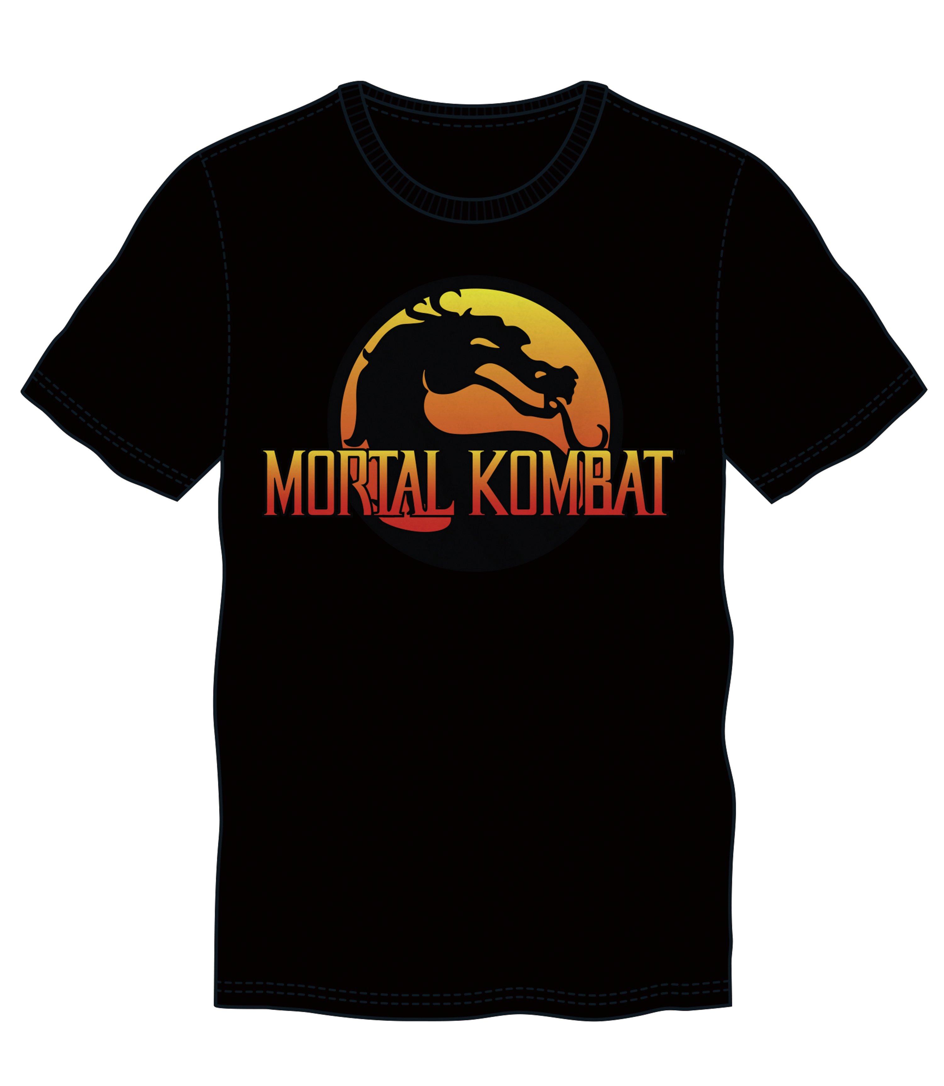 mortal kombat logo shirt