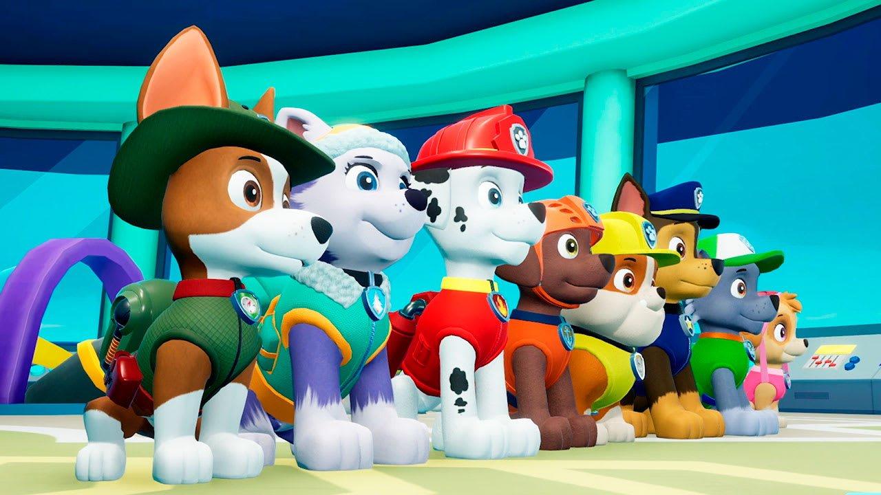 Nintendo switch paw patrol on a clearance roll