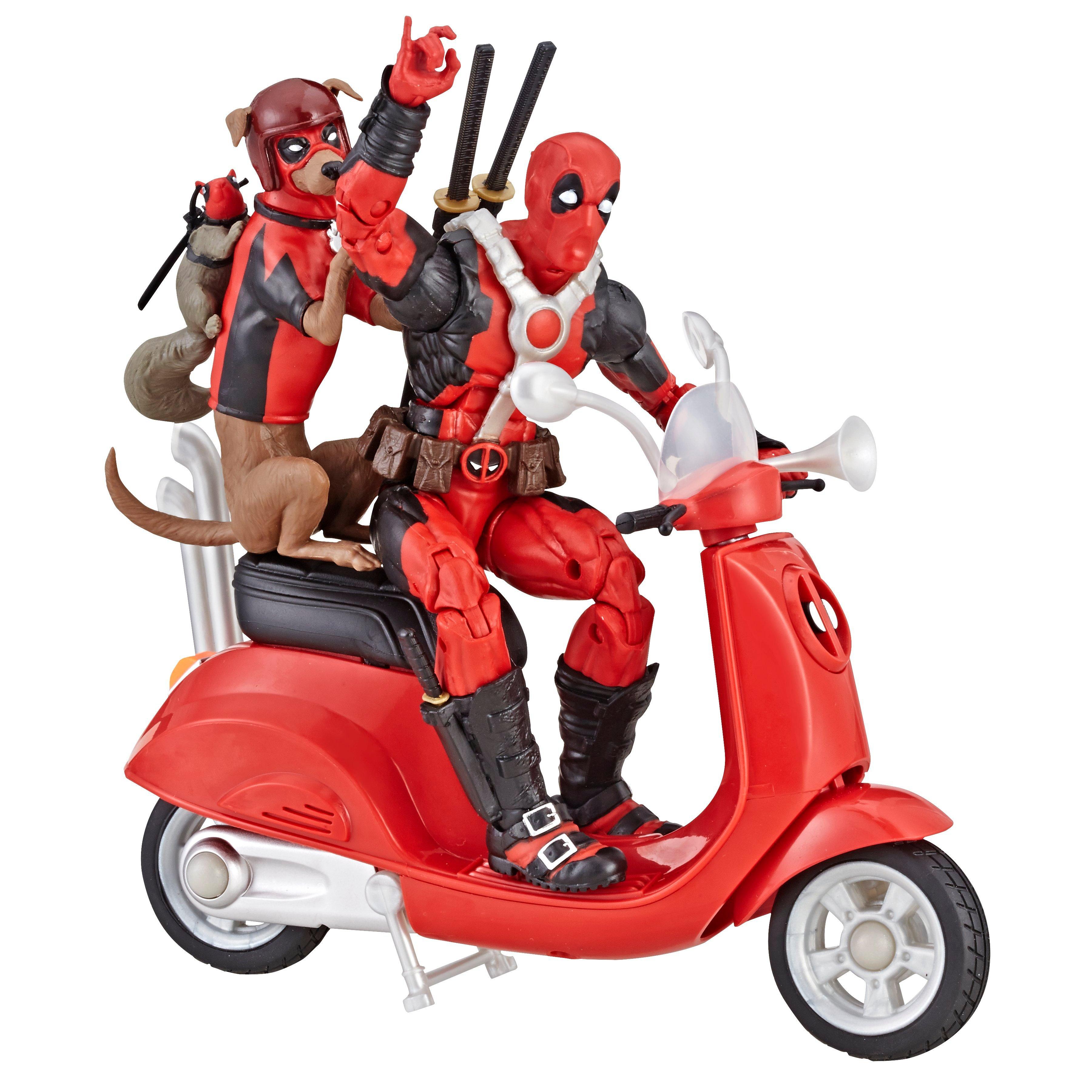 Hasbro Marvel Legends Series Deadpool with Scooter 6-in Action Figure