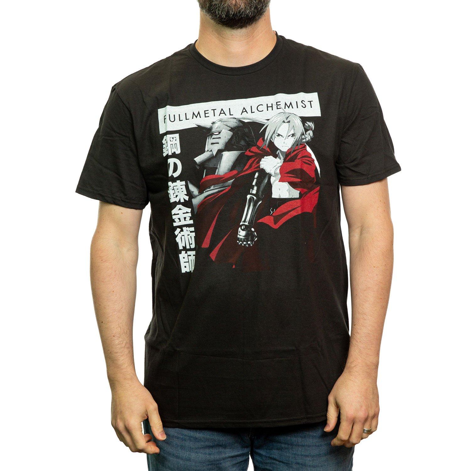 Fullmetal Alchemist Kanji Letters T Shirt Gamestop