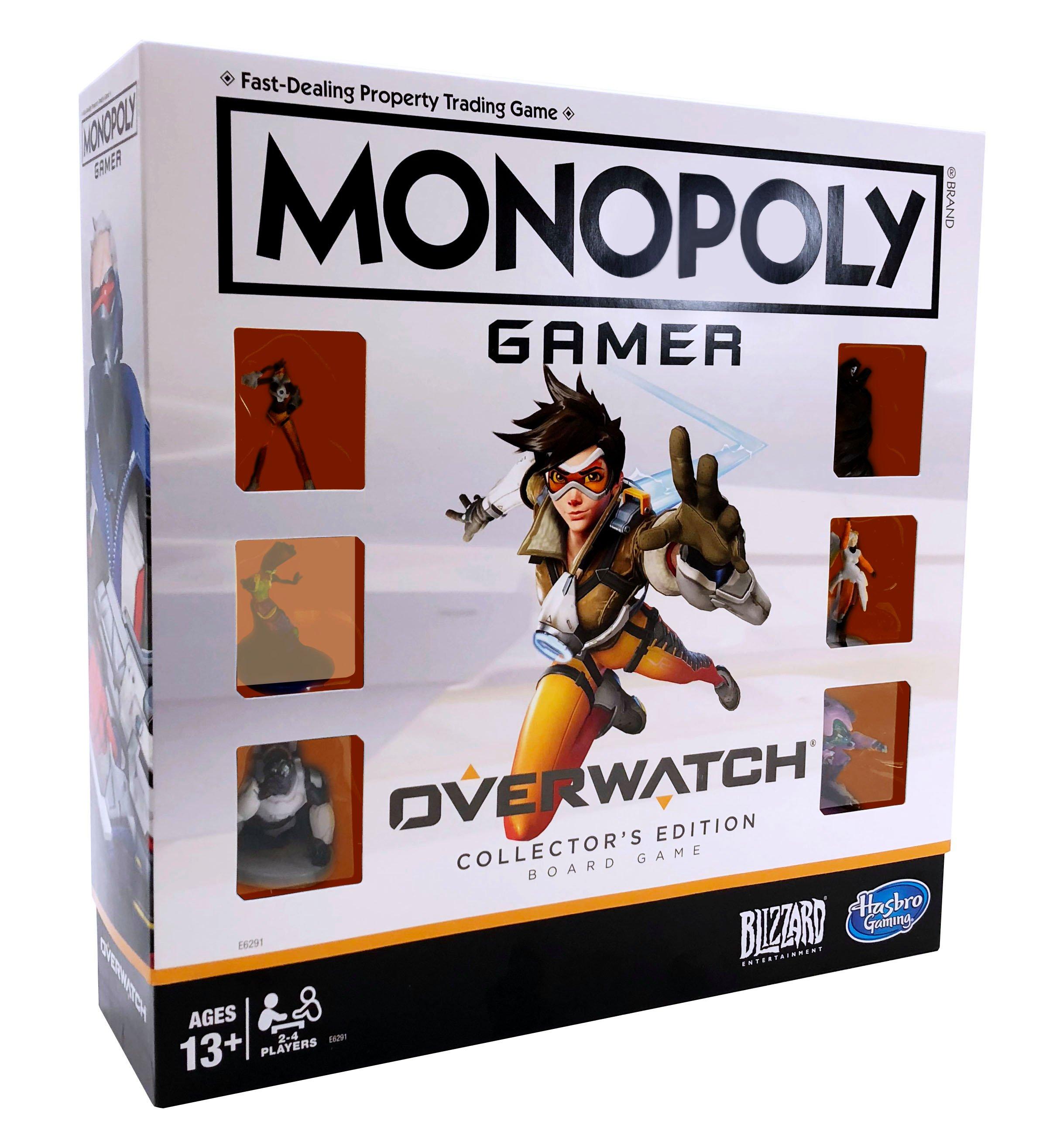 Monopoly Gamer Overwatch Collector S Edition Board Game Gamestop