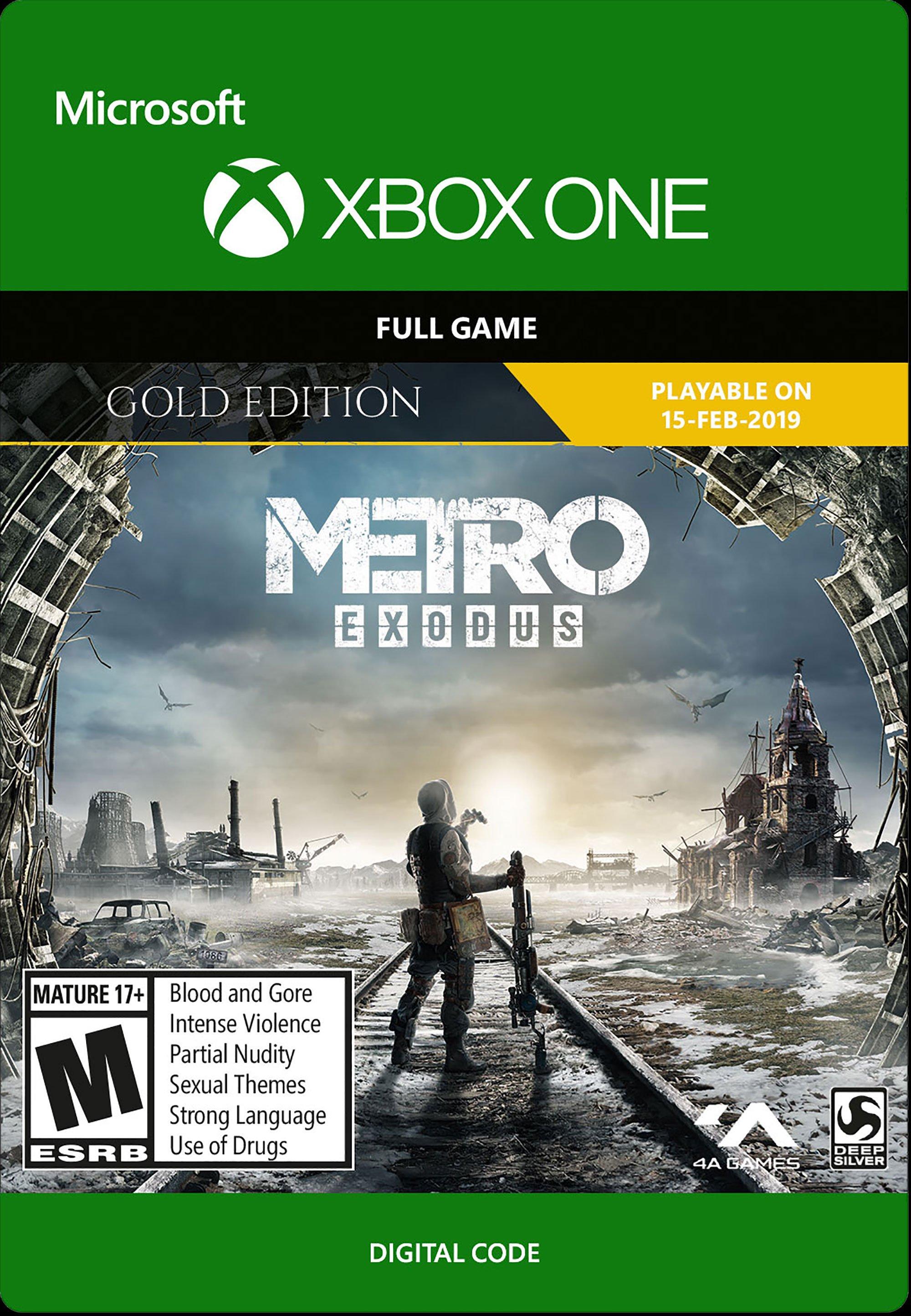 Metro exodus xbox one x обзор