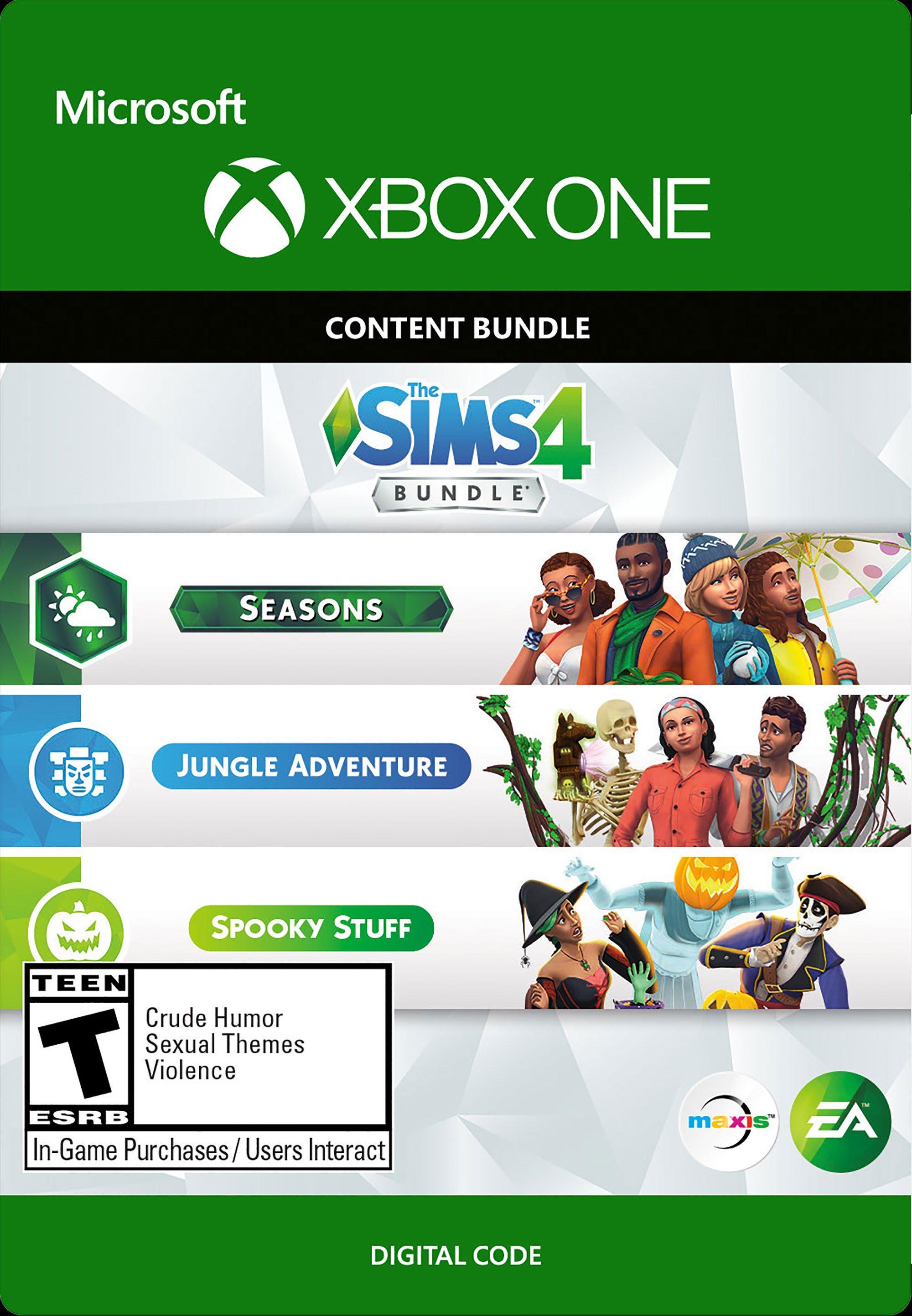 The Sims 4 Seasons, Jungle Adventure, Spooky Stuff Bundle ...