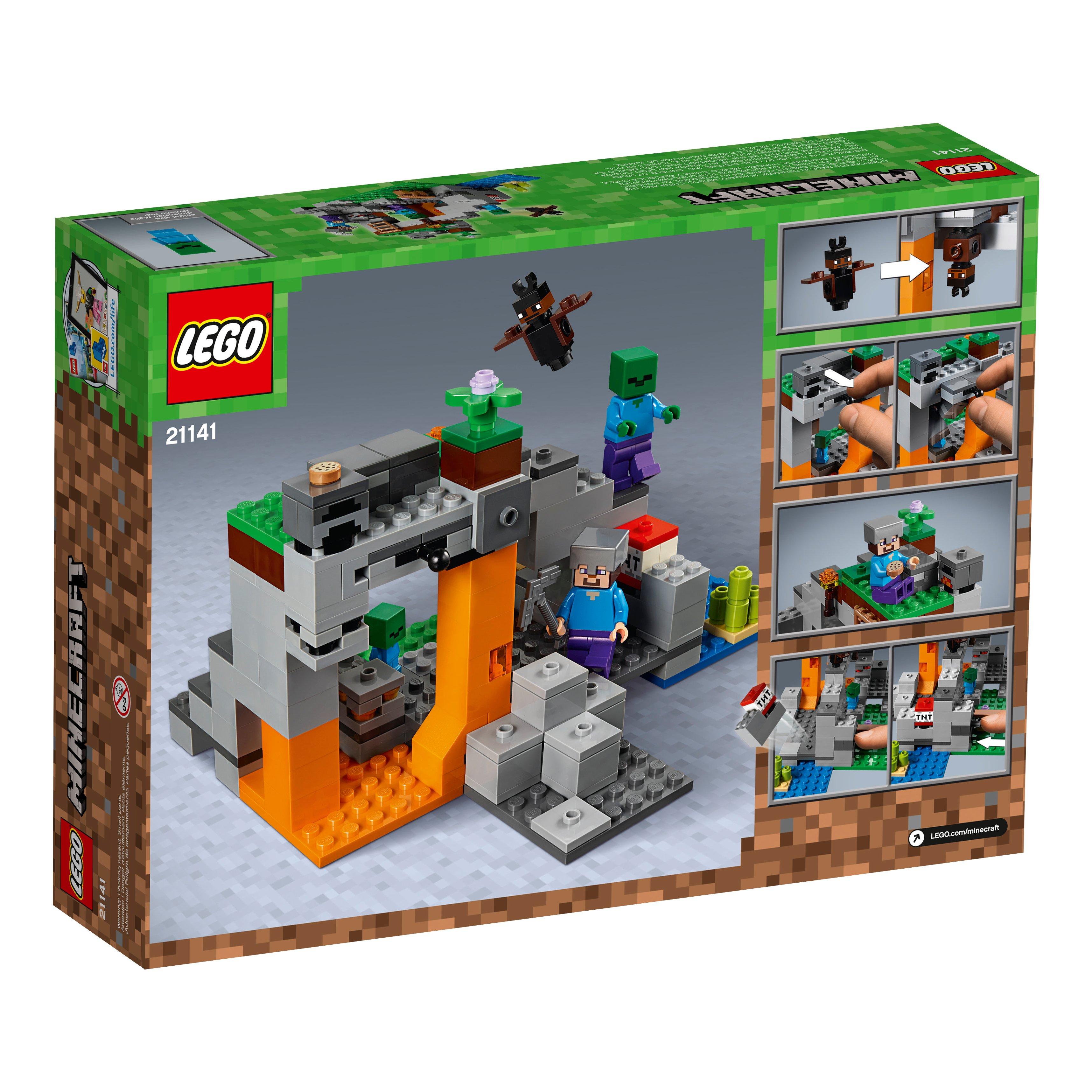 minecraft lego the zombie cave