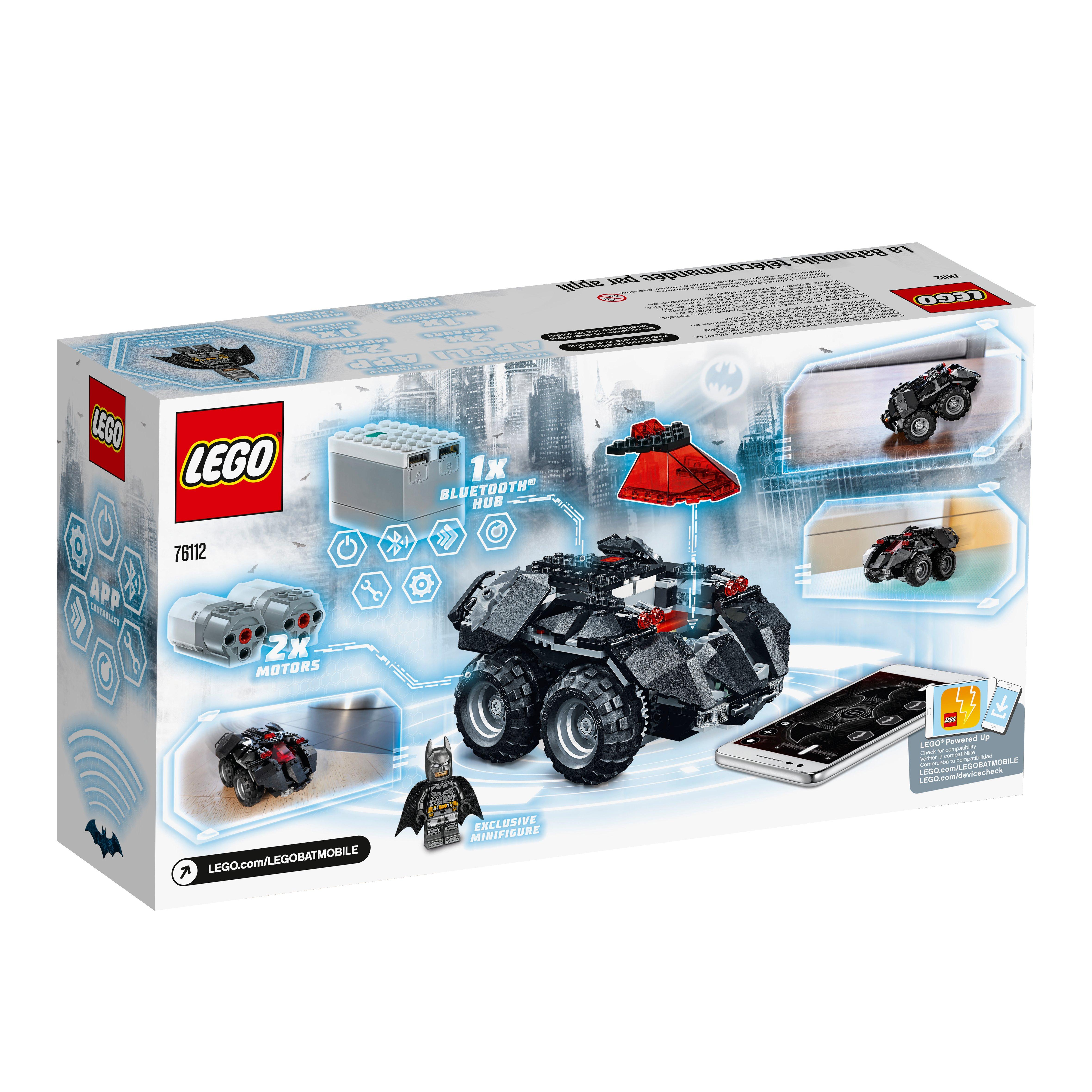 remote controlled lego batmobile