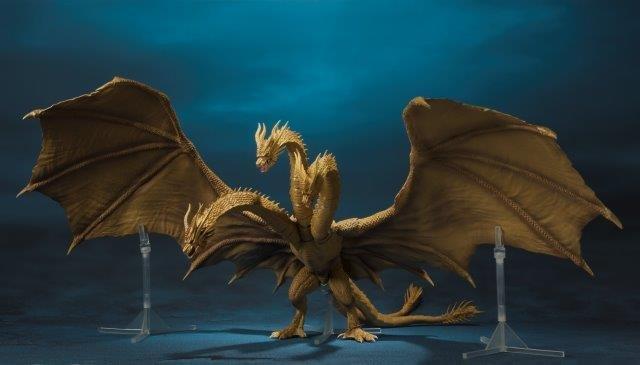 Sh Monsterarts King Ghidorah 2019 Action Figure Gamestop - 