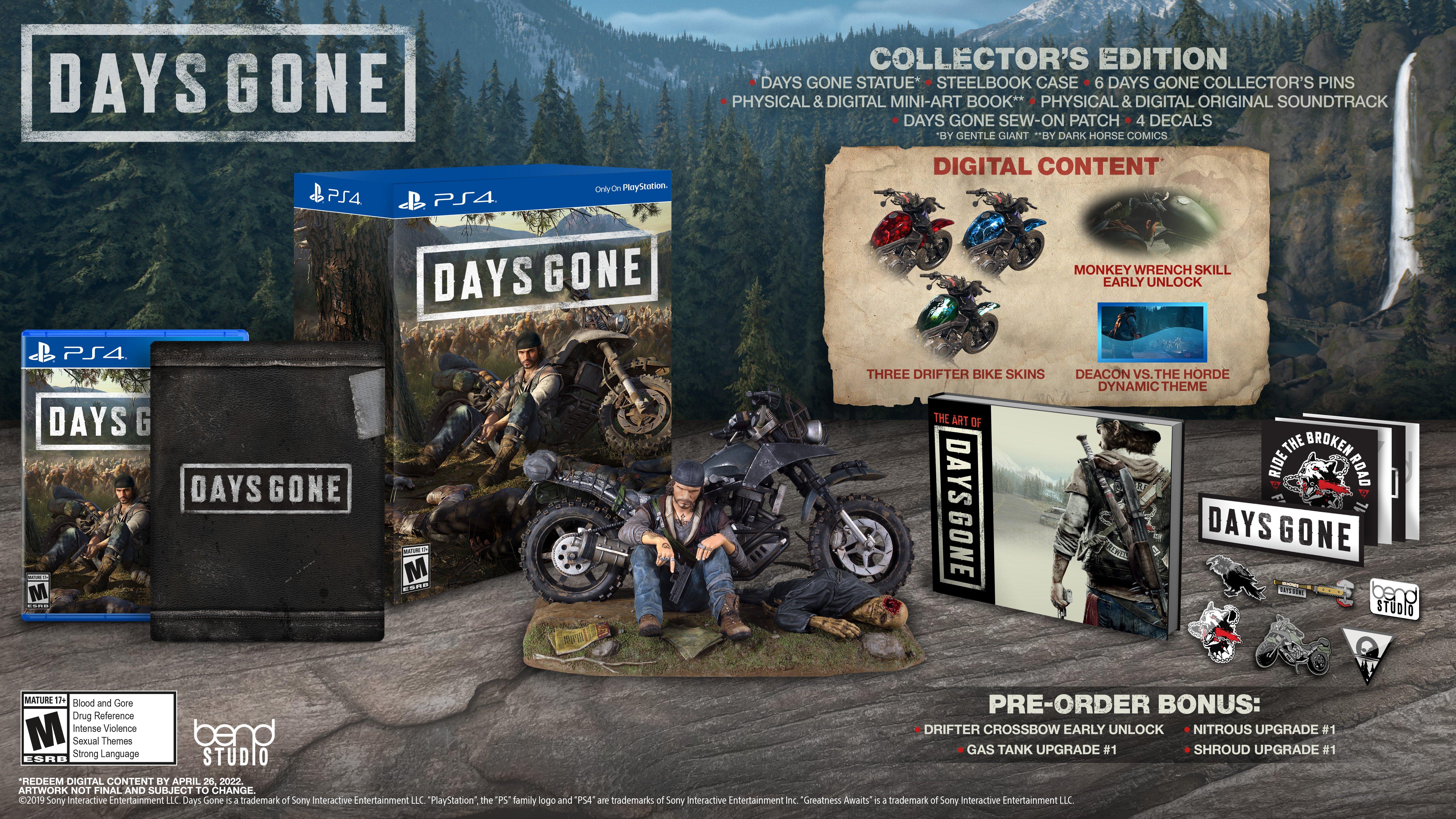 Days Gone Collector S Edition Playstation 4 Gamestop