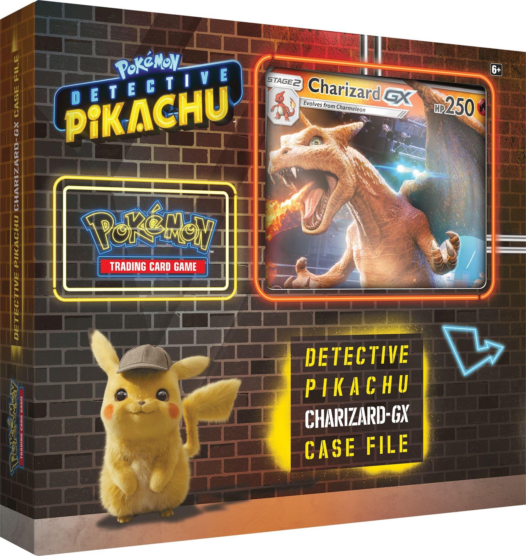 Pokemon Trading Card Games Detective Pikachu Charizard Gx Special Case File Gamestop