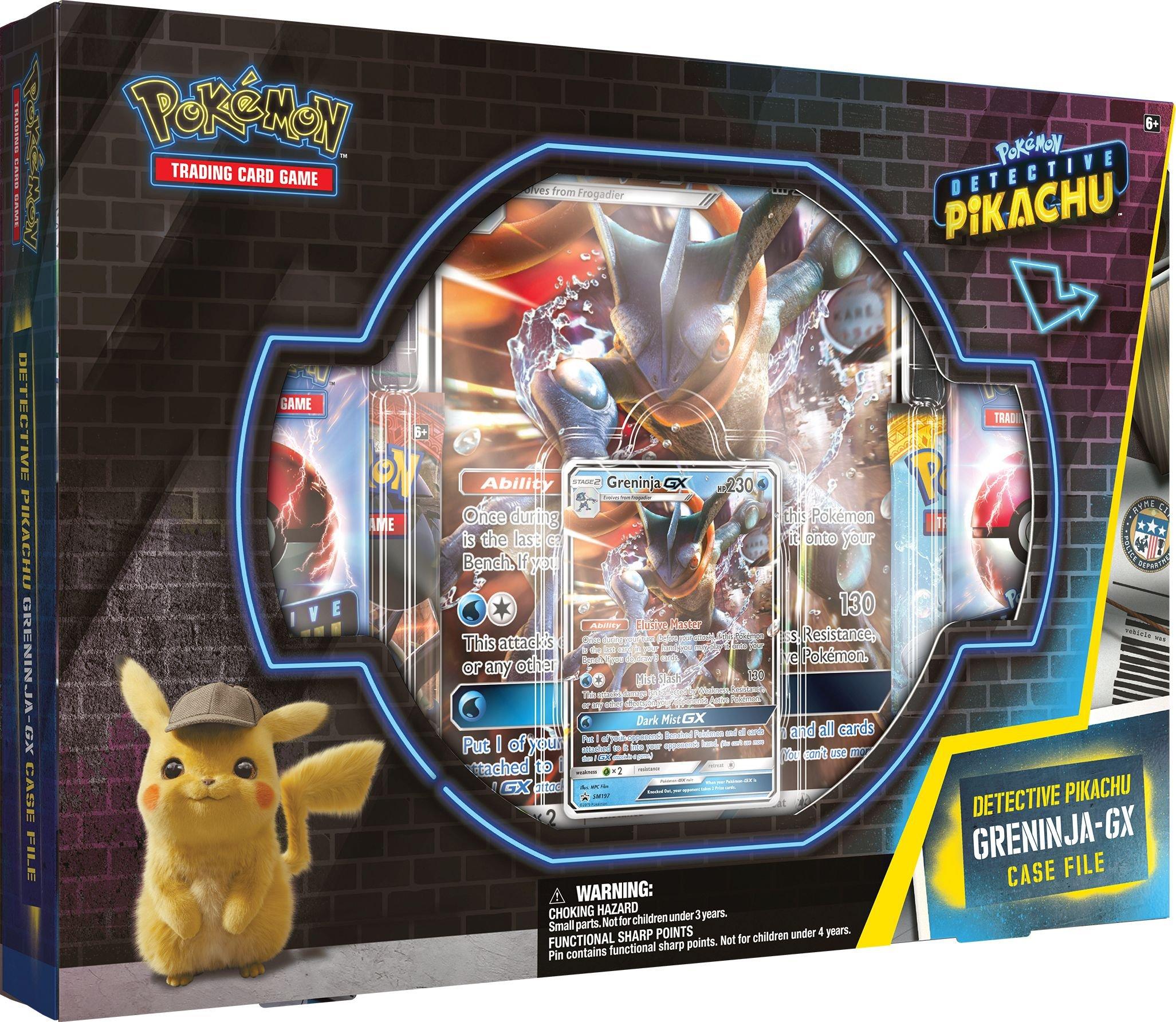 Pokemon Trading Card Game Detective Pikachu Greninja Gx Case File Gamestop