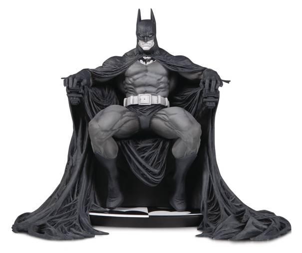 batman on throne statue for sale