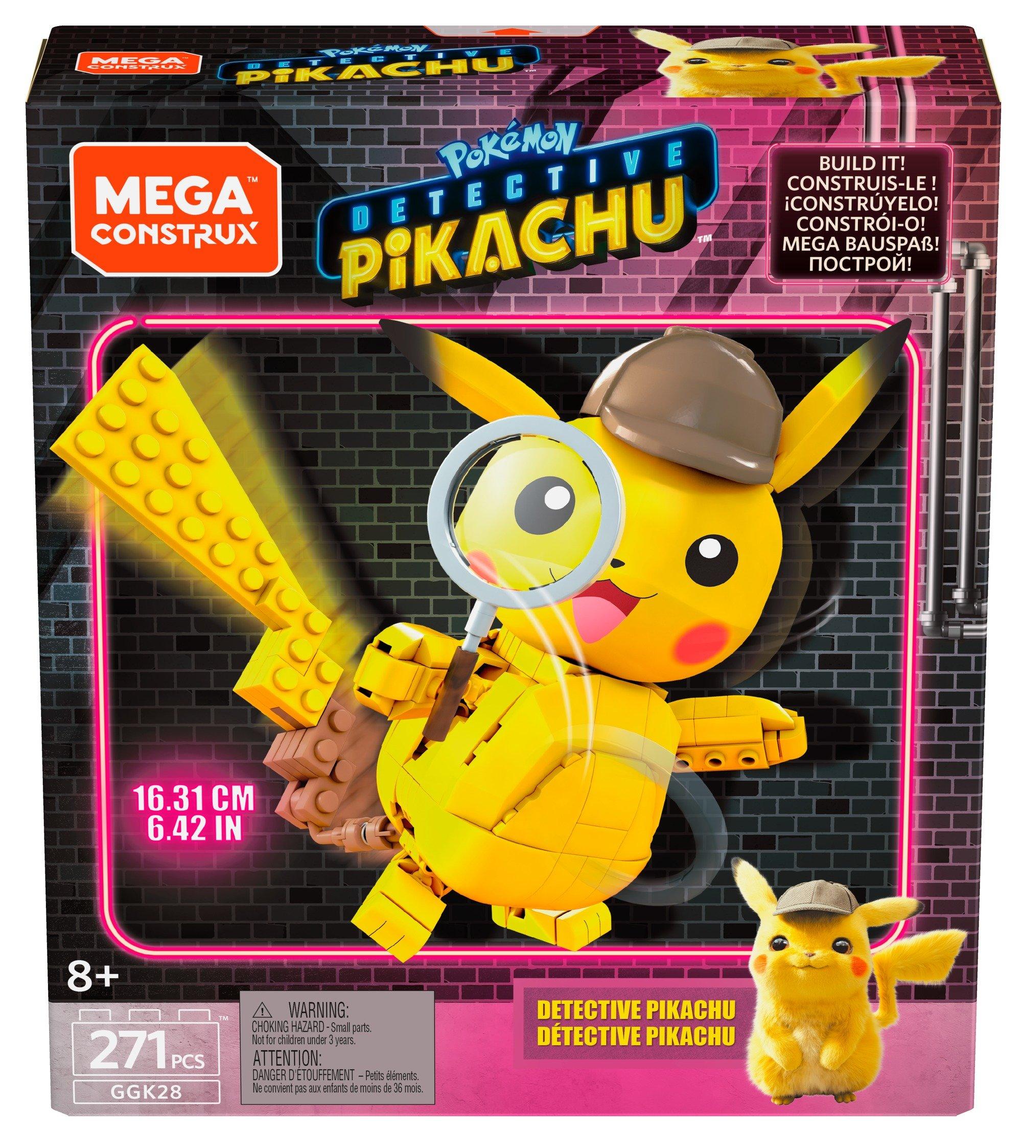 mega bloks detective pikachu